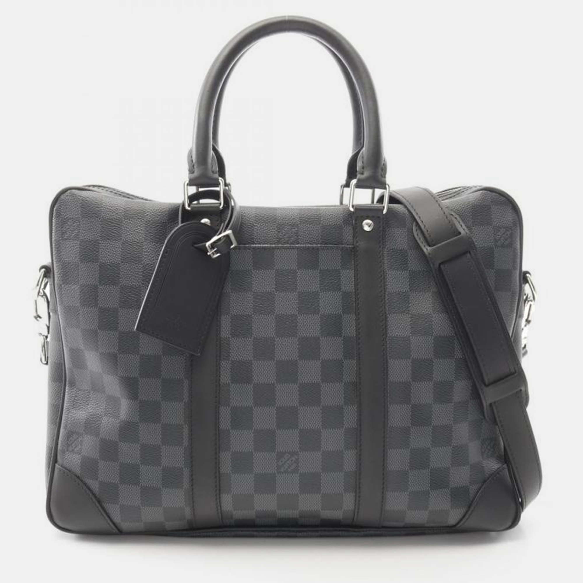

Louis Vuitton Porto-Document Voyage Black Damier Graphite Shoulder Bag