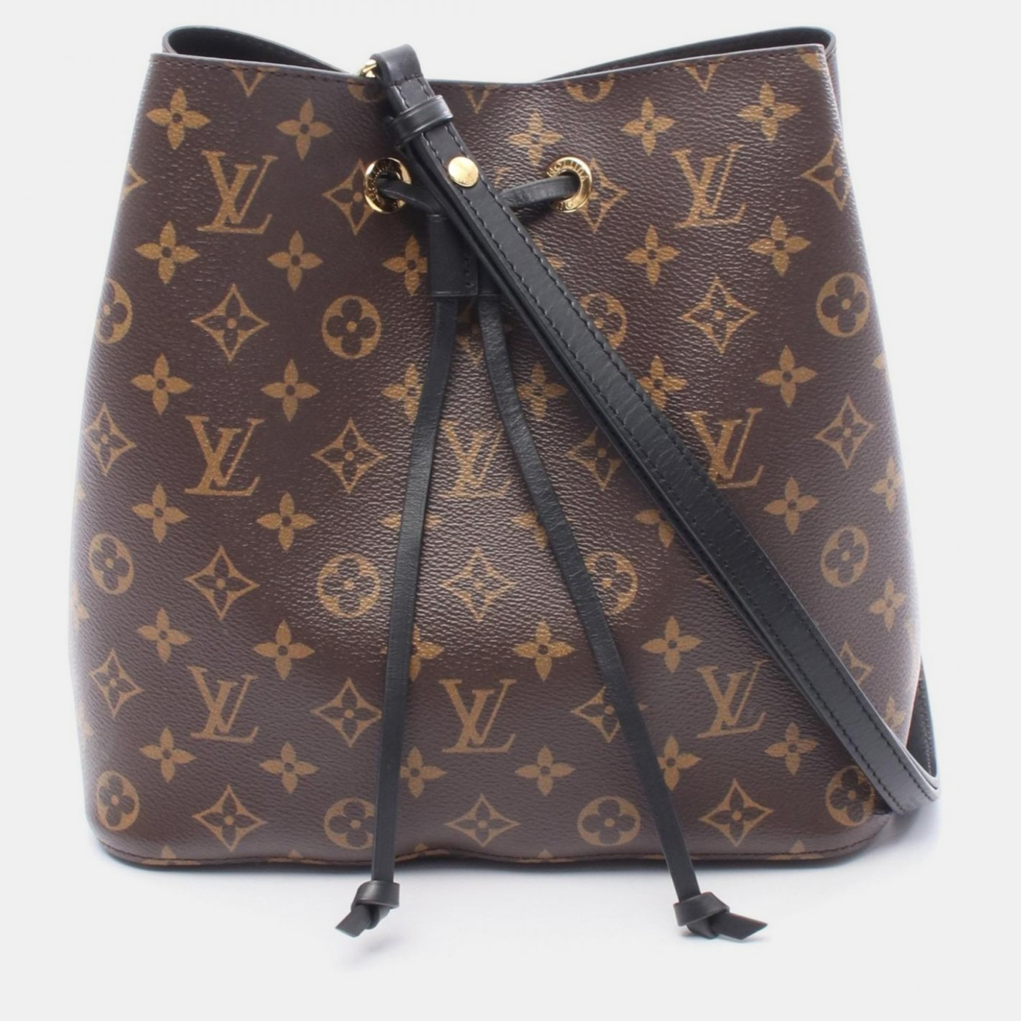 

Louis Vuitton Neonoe Brown Monogram Canvas Leather Shoulder Bag