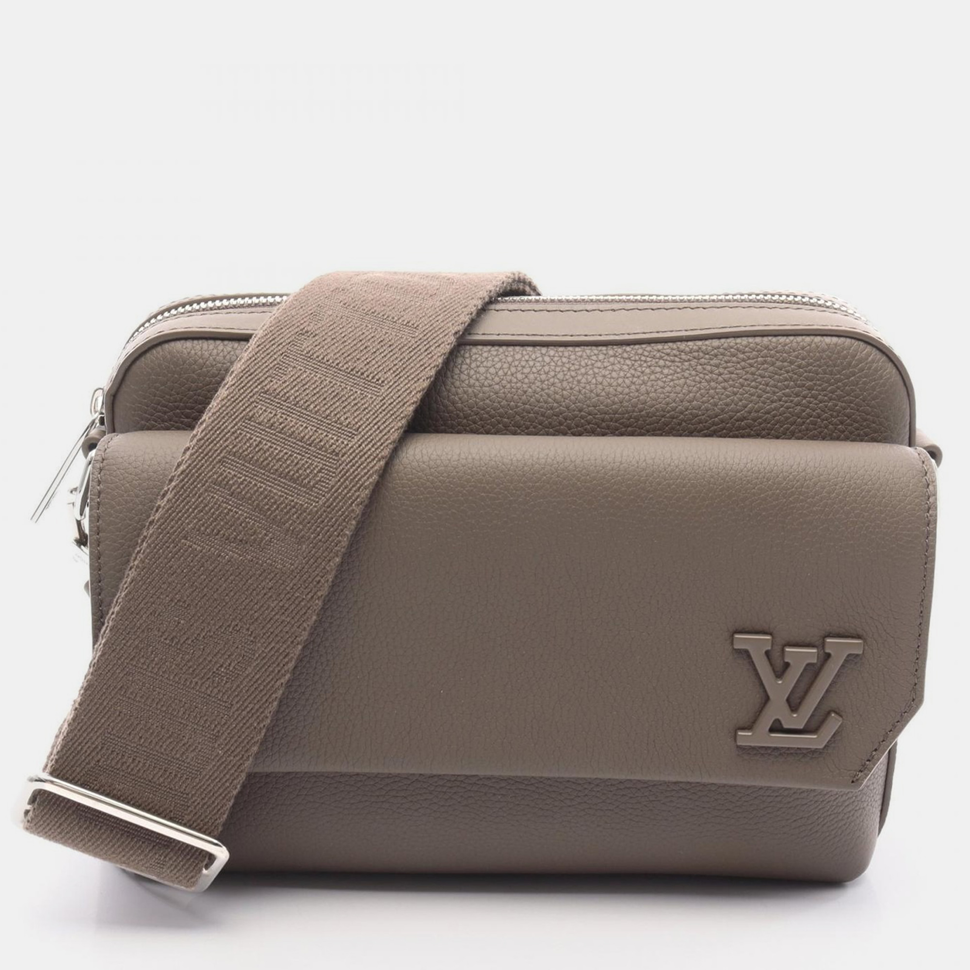 Pre-owned Louis Vuitton Fastline Messenger Brown Aerogram Leather Crossbody Shoulder Bag