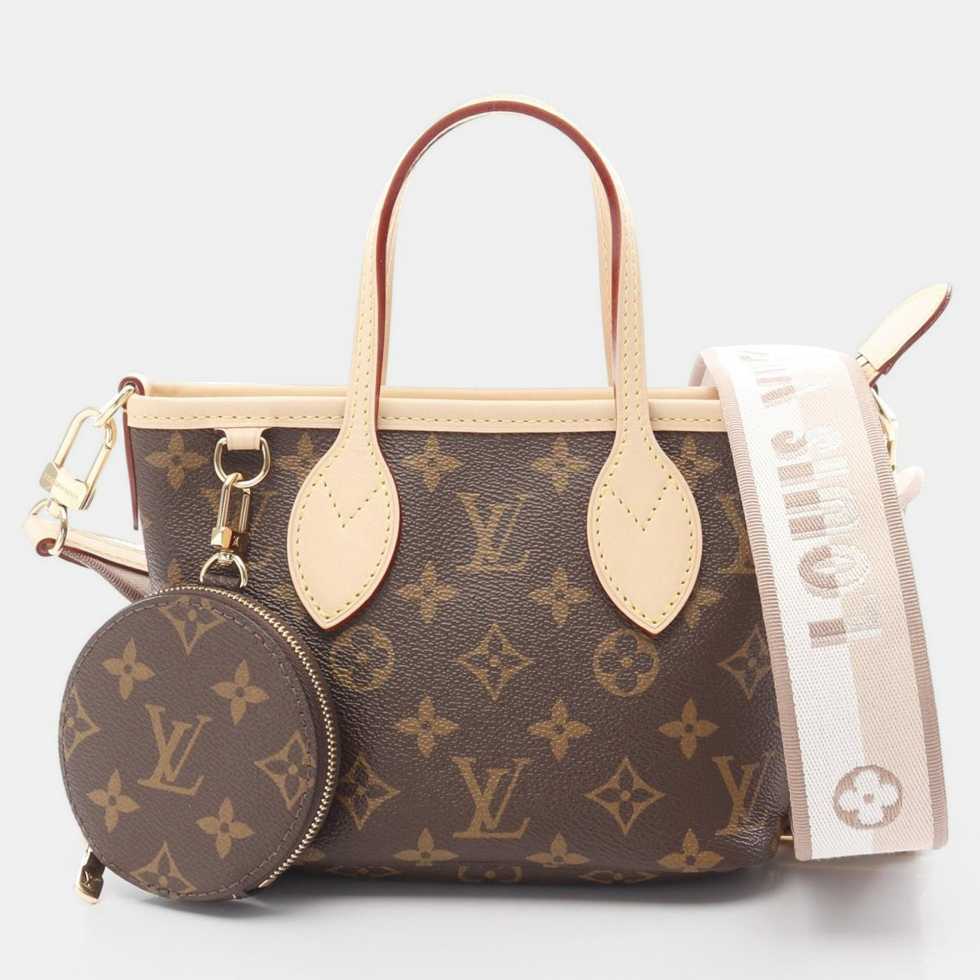 

Louis Vuitton Neverfull BB Monogram Canvas Brown/Beige Shoulder Handbag