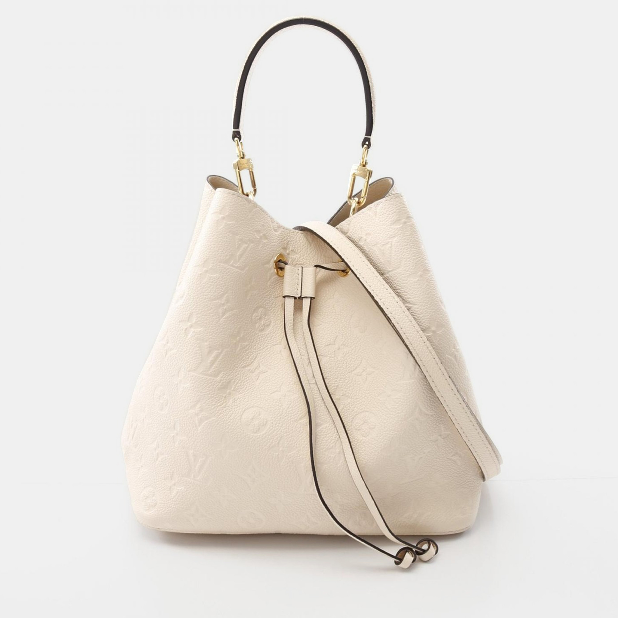 

Louis Vuitton Neo Noé MM Monogram Empreinte White Hand Shoulder Bag