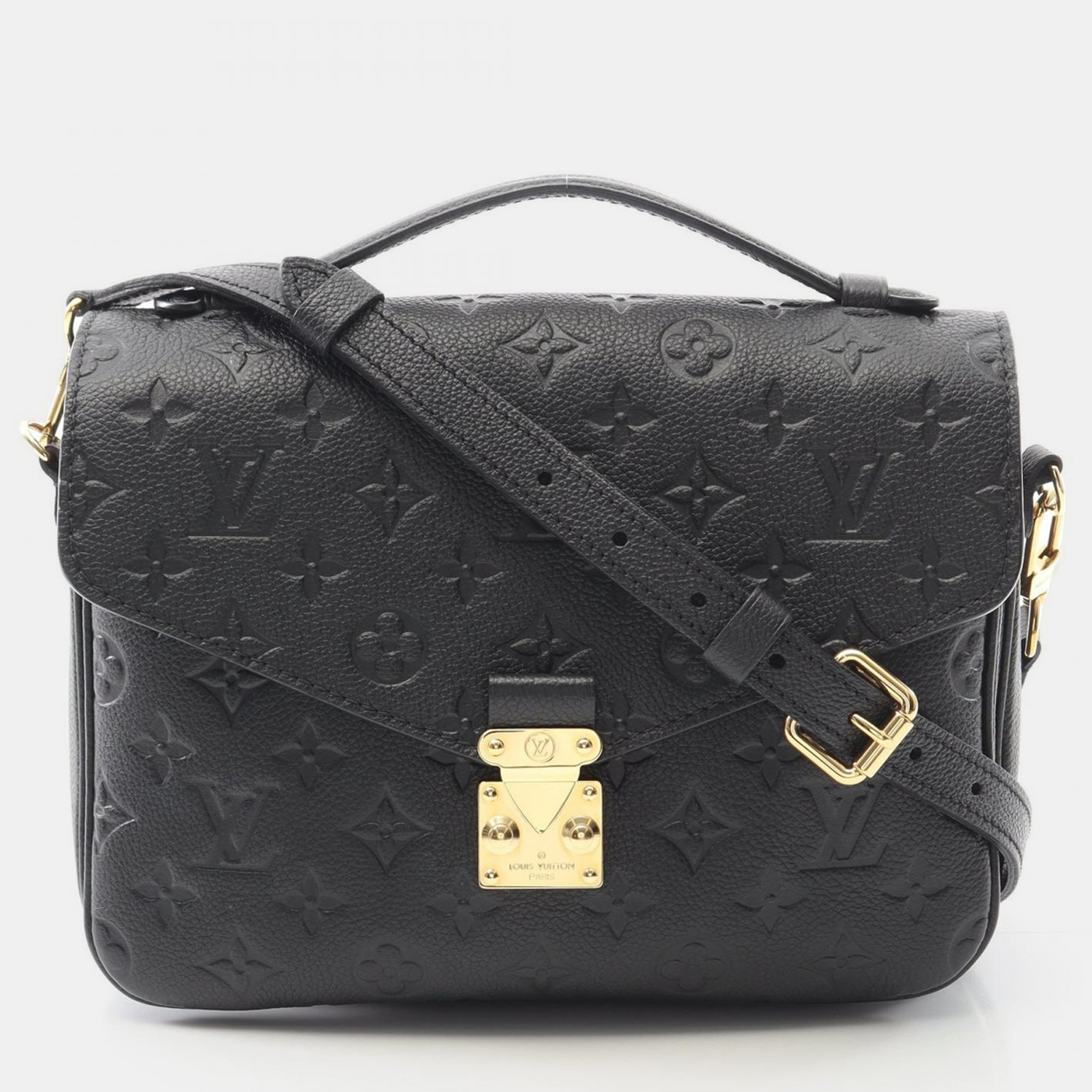 

Louis Vuitton Pochette Métis MM Monogram Empreinte Noir Handbag, Black