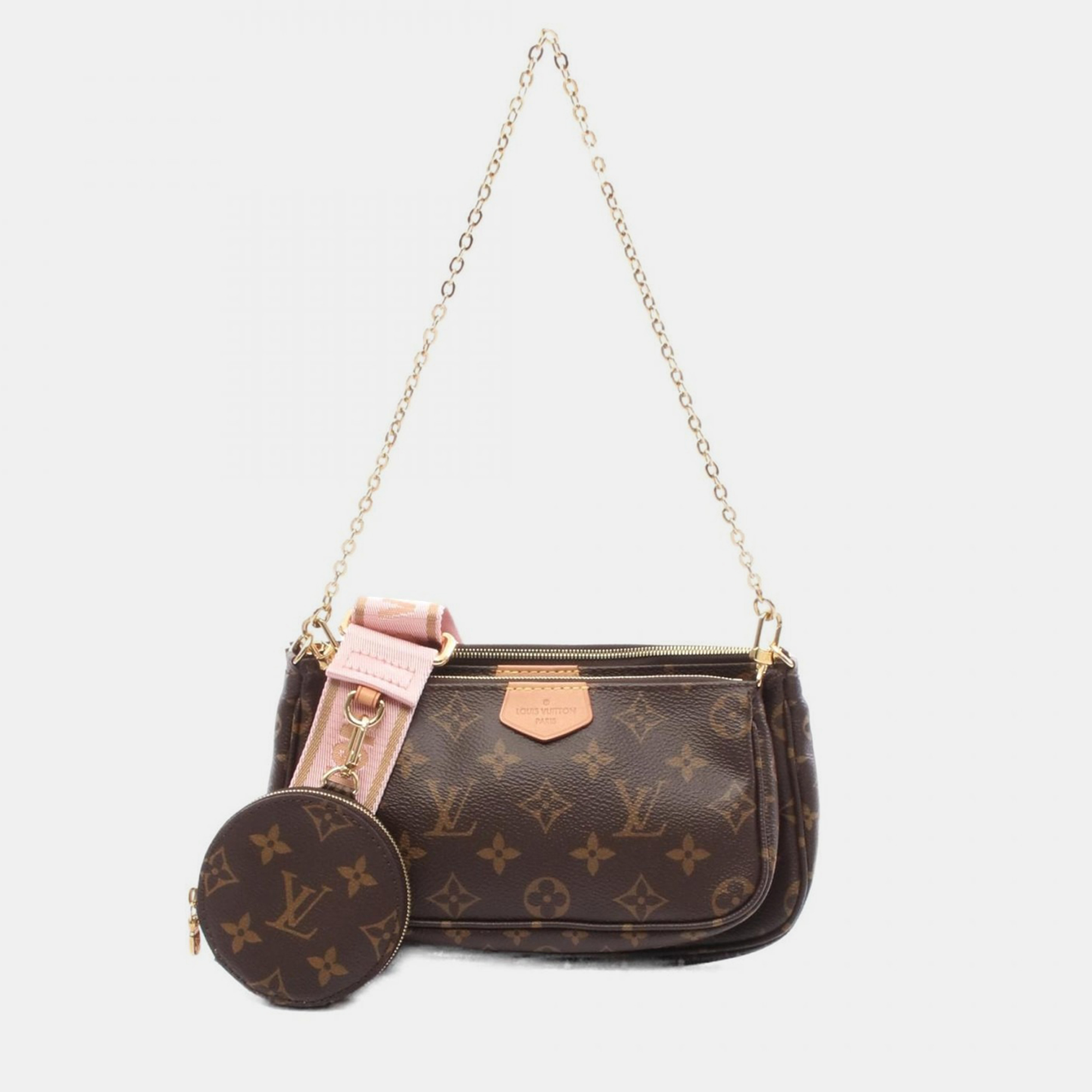 

Louis Vuitton Multi Pochette Accessoires Monogram Canvas Brown Shoulder Bag