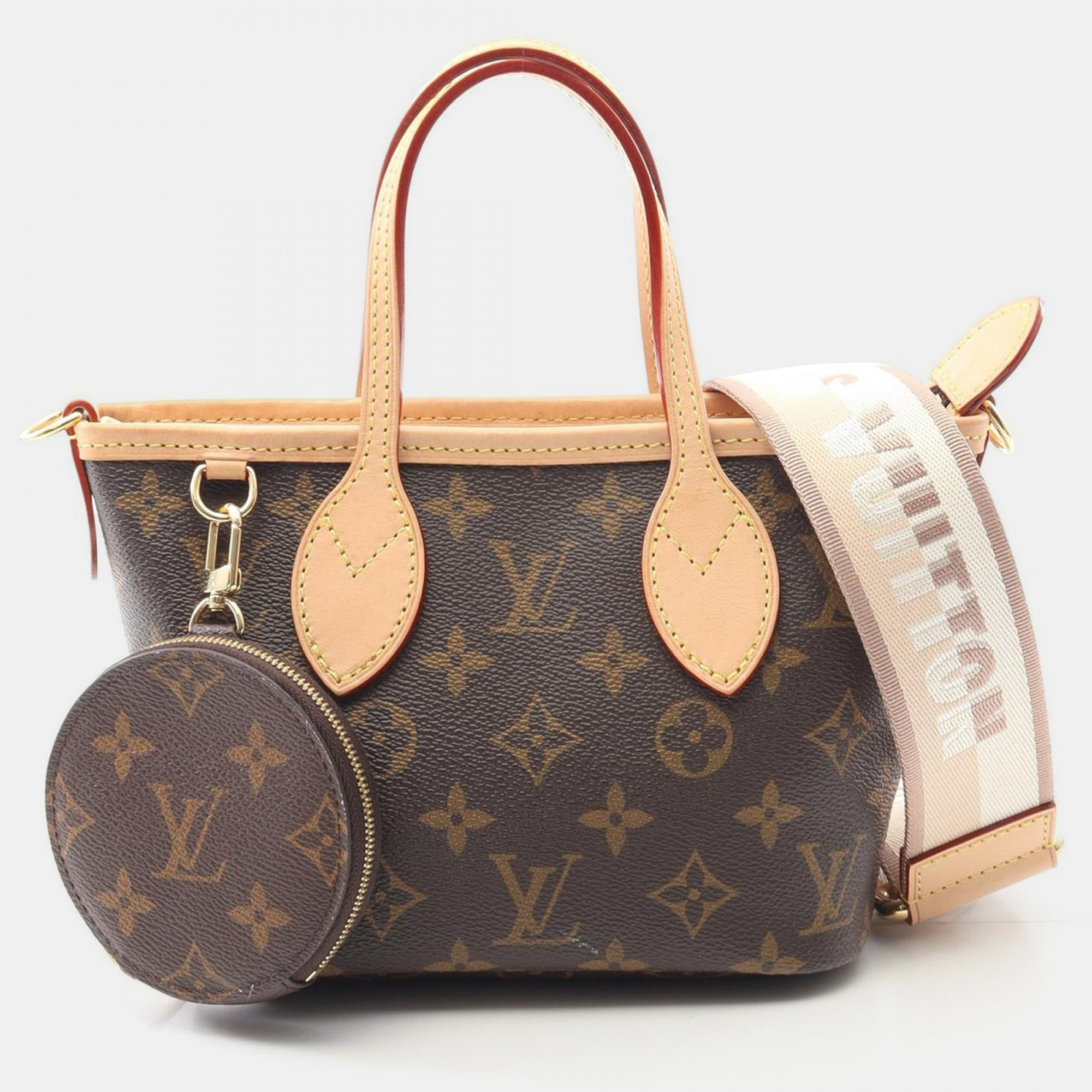

Louis Vuitton Neverfull BB Brown Monogram Canvas Shoulder Bag