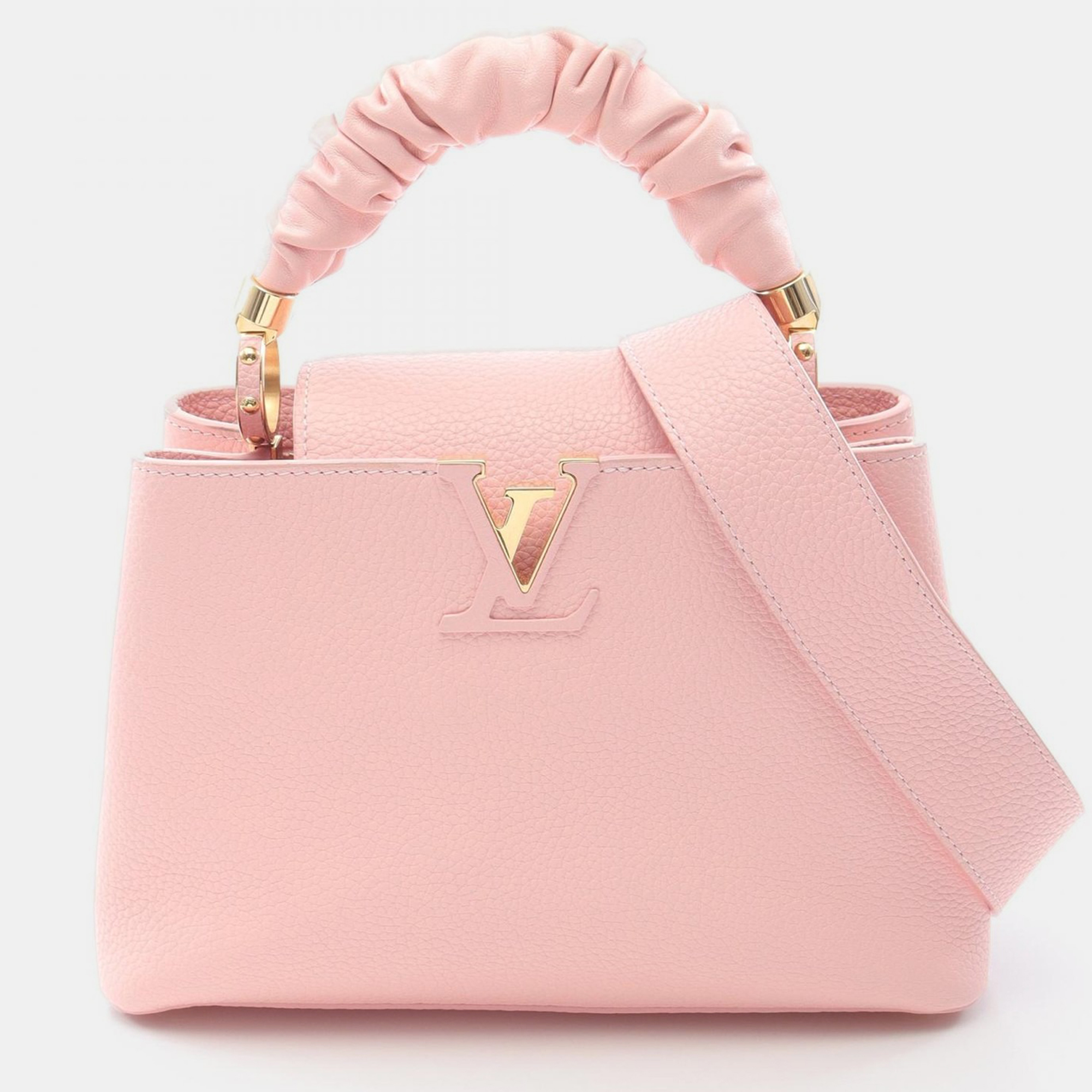 

Louis Vuitton Capucines BB Pink Taurillon Leather Shoulder Bag