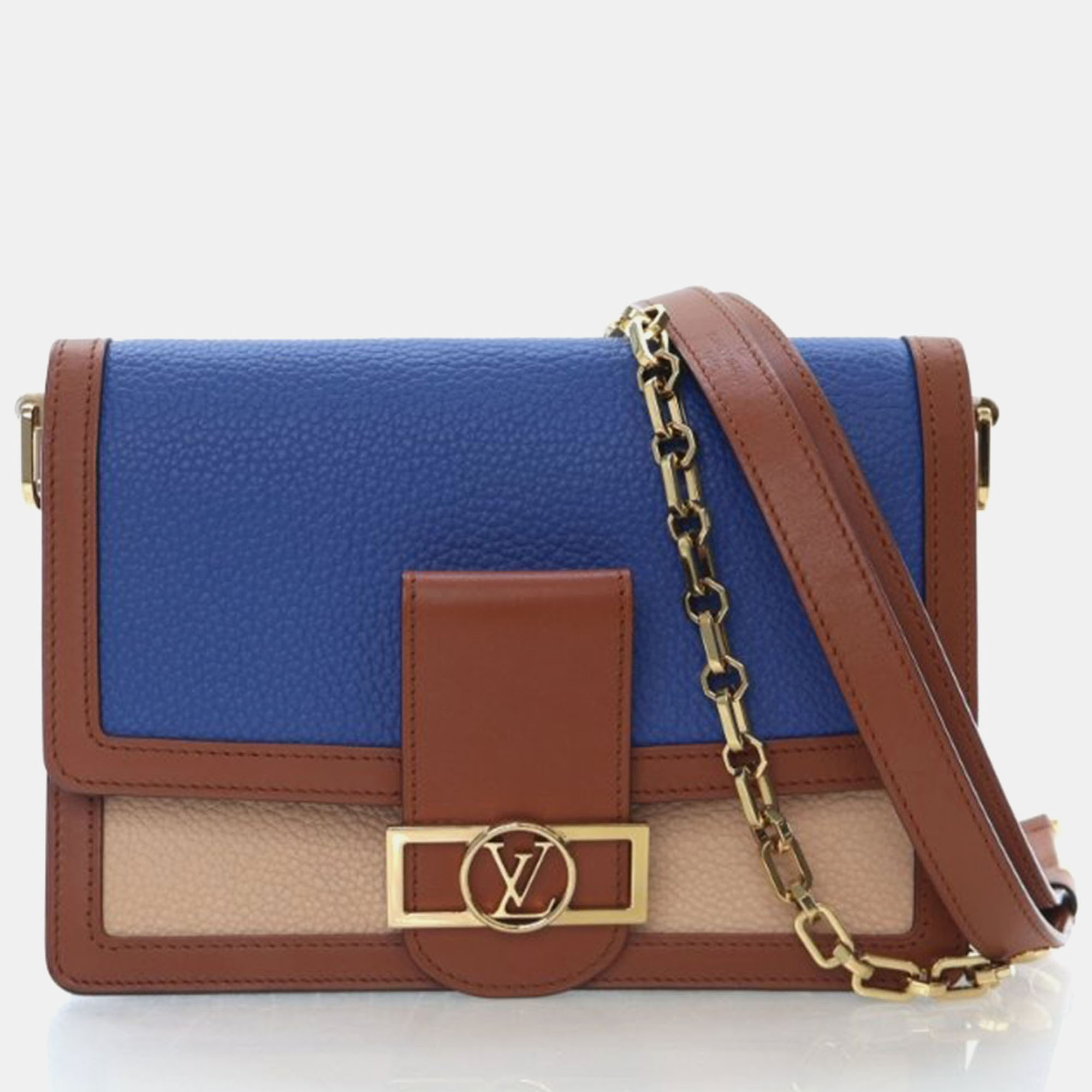 

Louis Vuitton Taurillon Dauphine MM, Brown