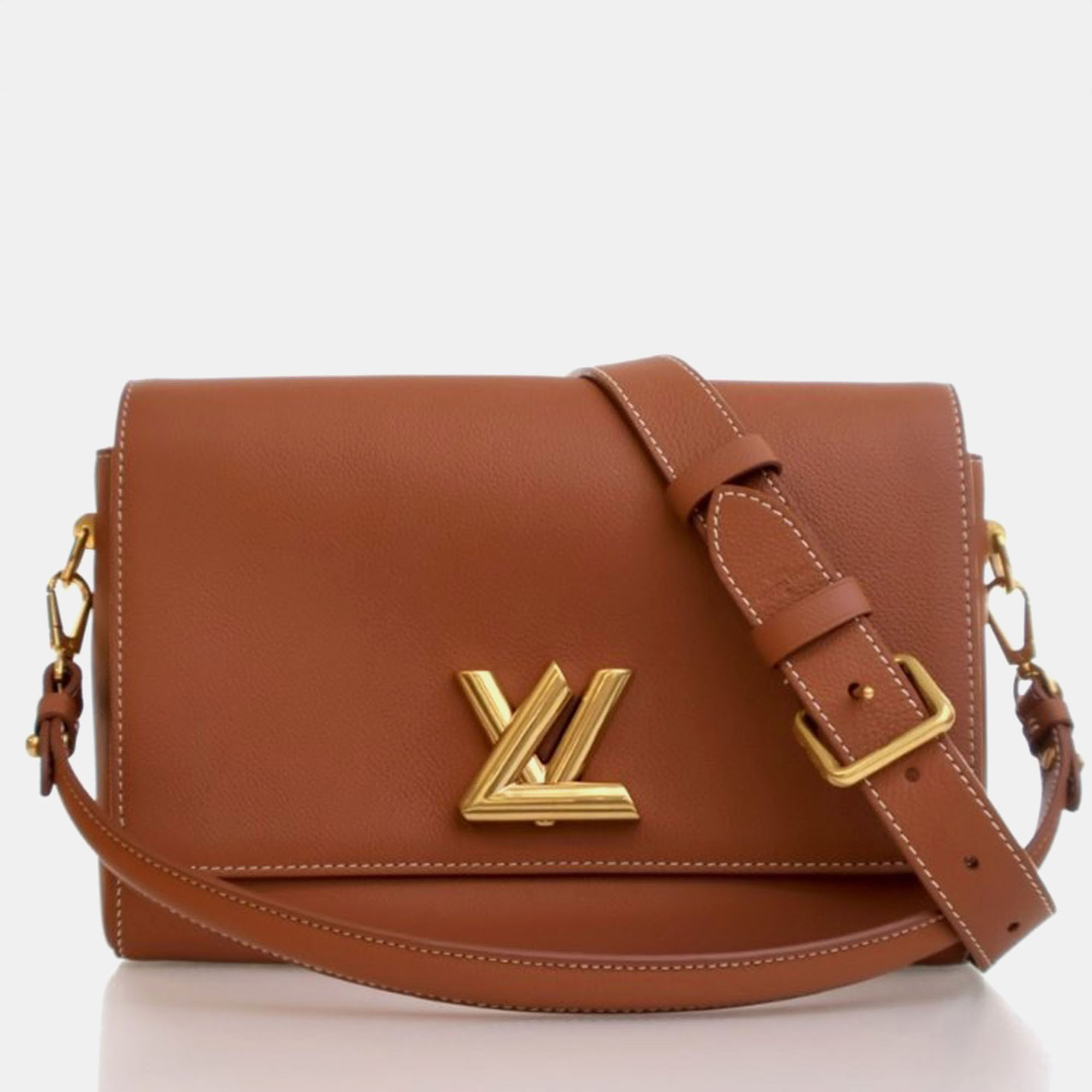 

Louis Vuitton Calfskin Soft Twist, Brown