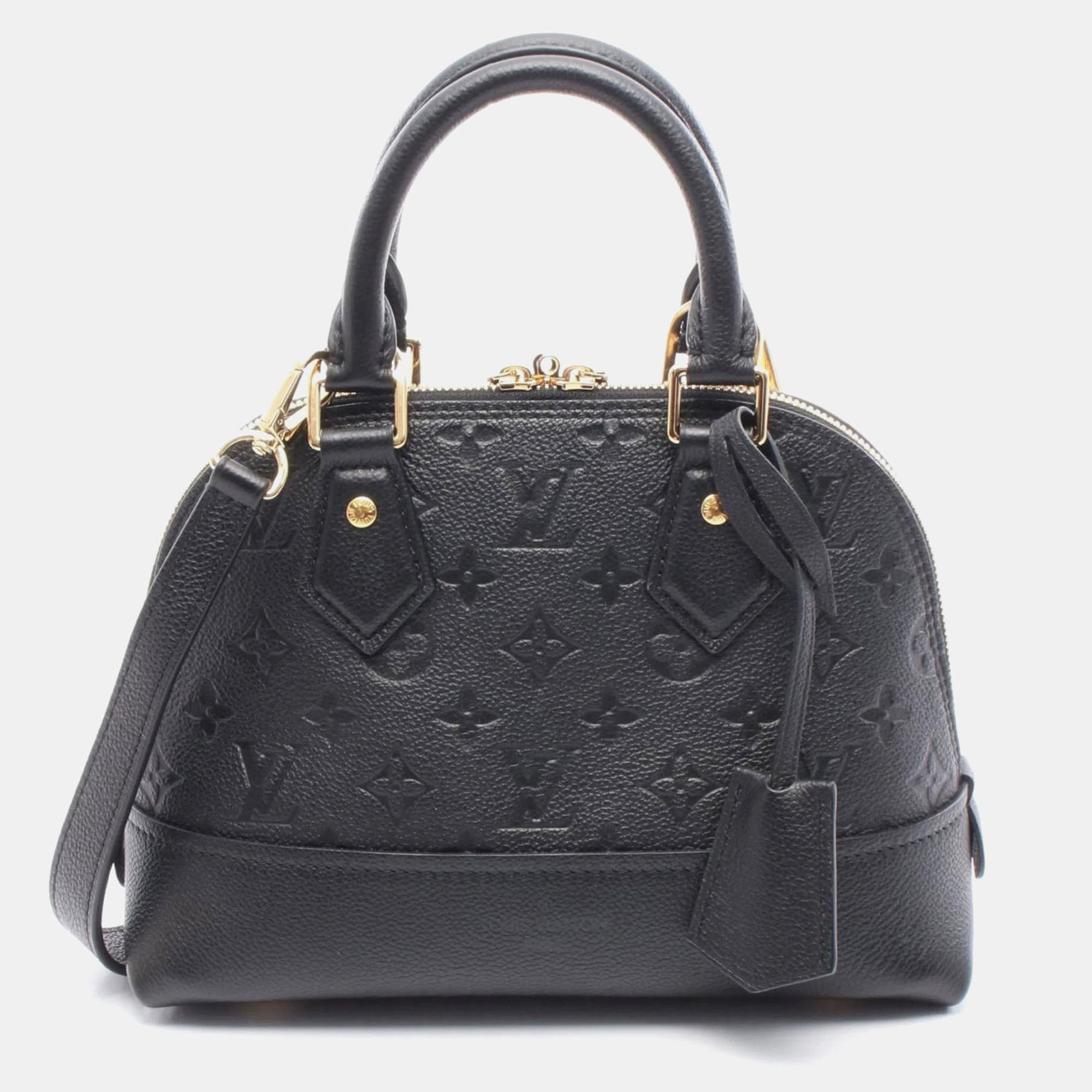 

Louis Vuitton Neo Alma BB Black Monogram Empreinte Leather Handbag