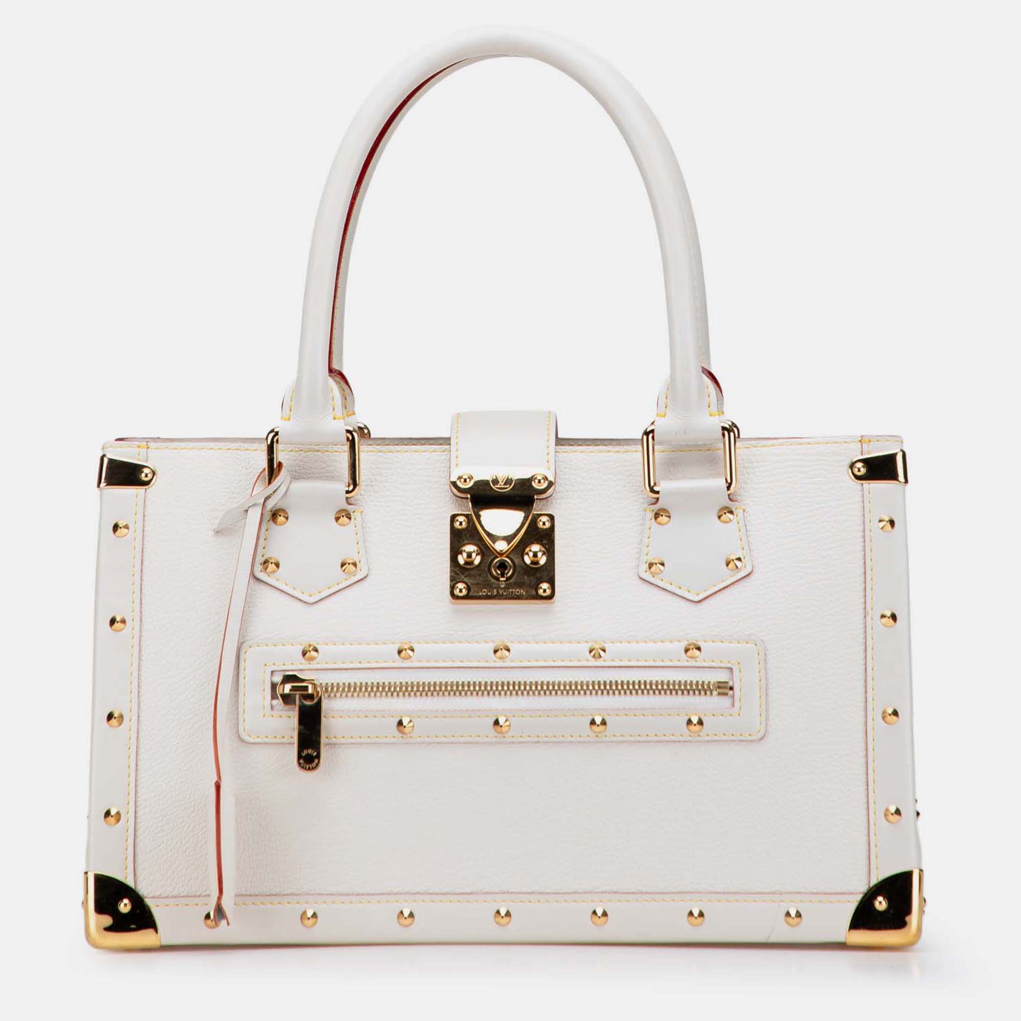 

Louis Vuitton White Suhali Le Fabuleux