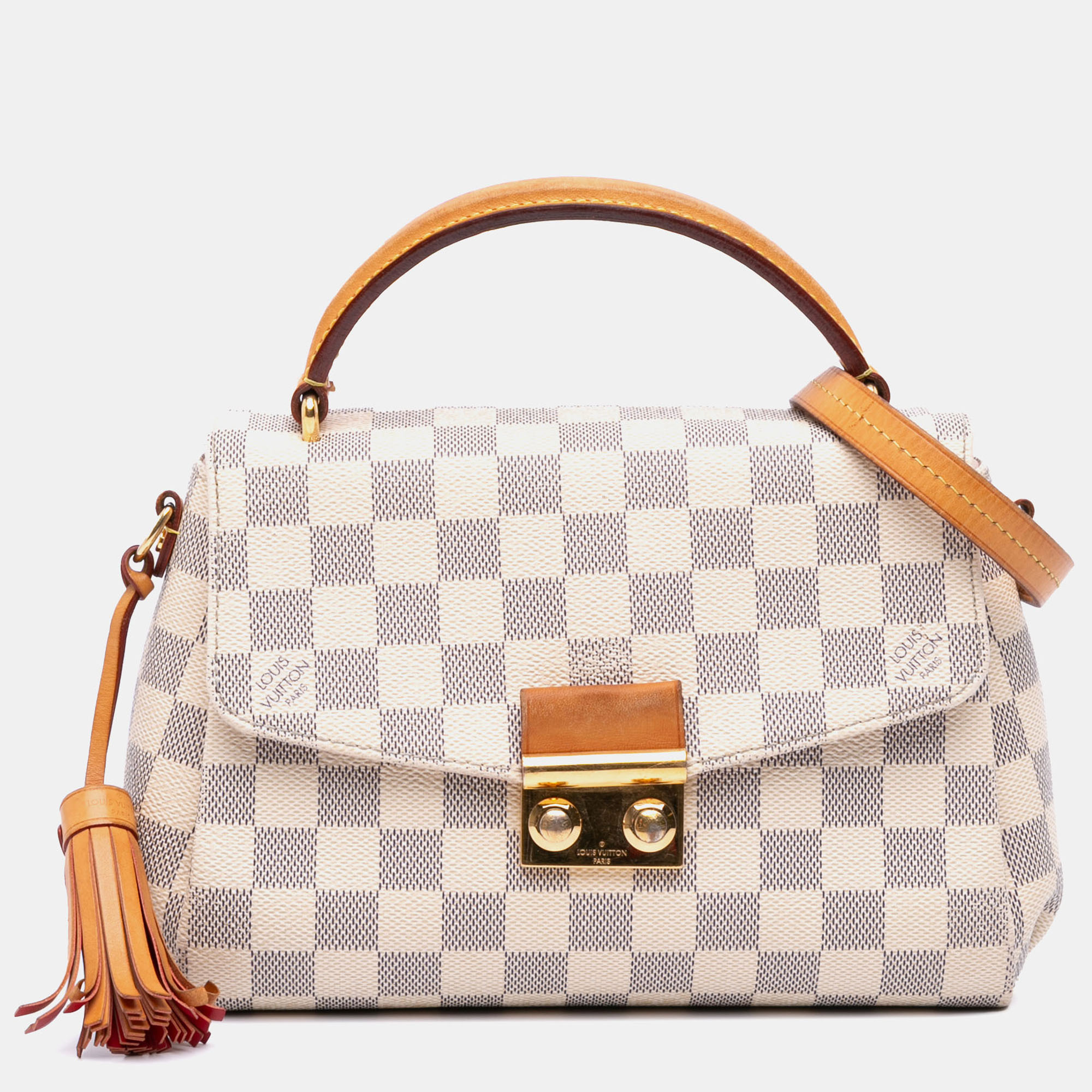 

Louis Vuitton White Damier Azur Croisette