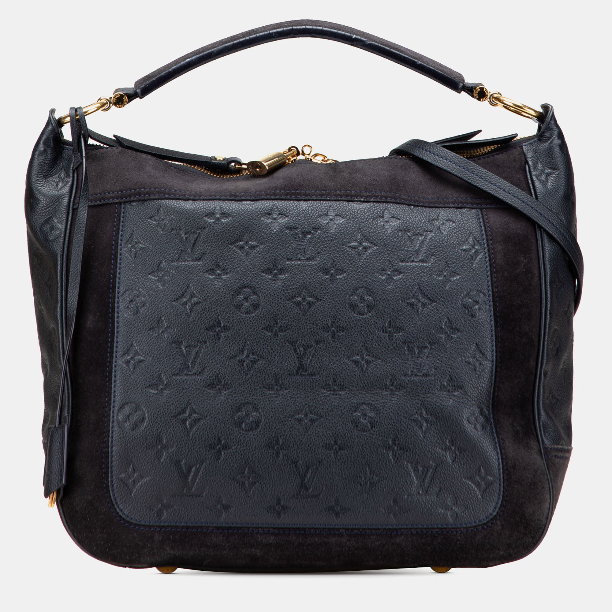 

Louis Vuitton Navy Blue Monogram Empreinte Audacieuse MM