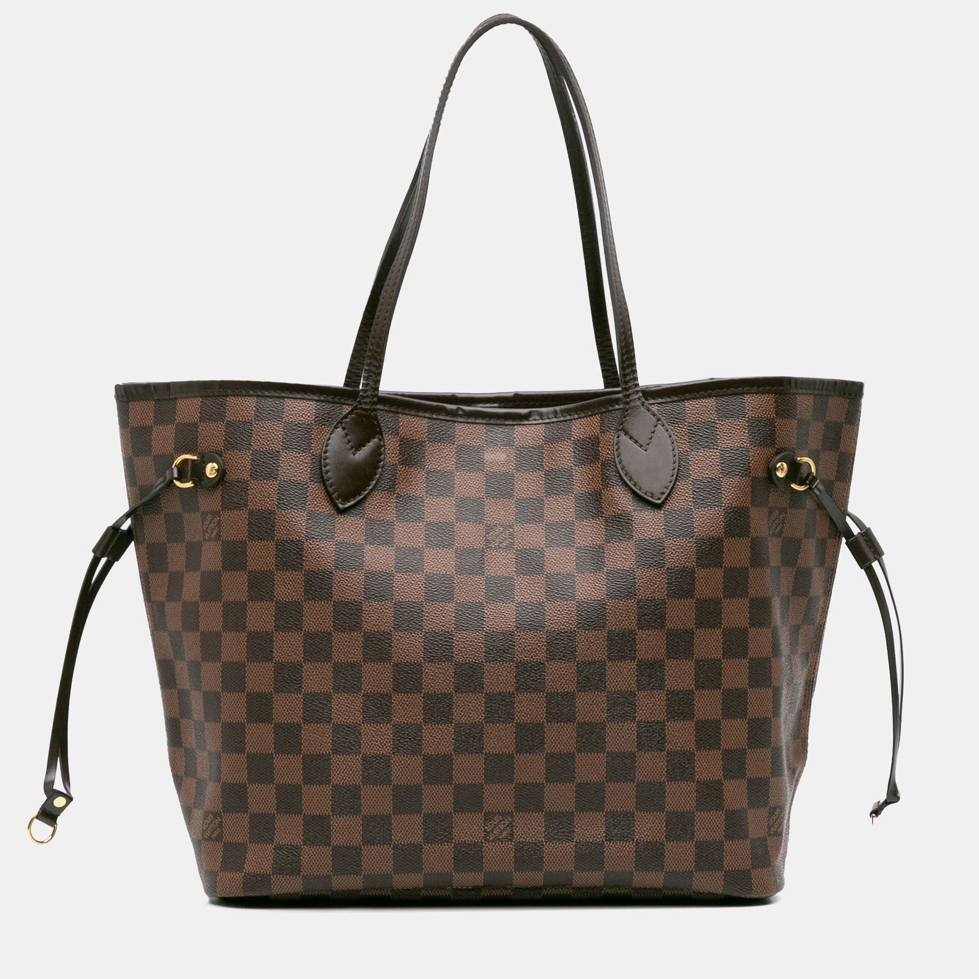 

Louis Vuitton Brown Damier Ebene Neverfull MM