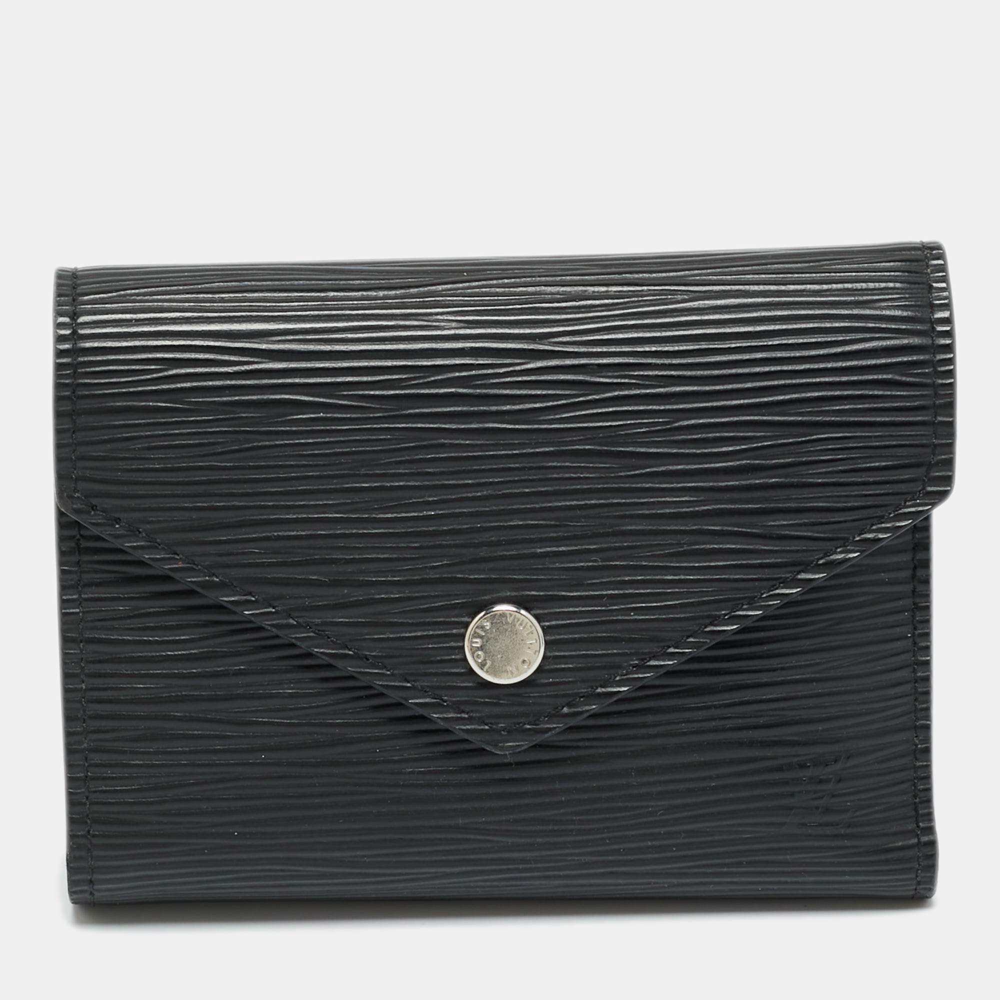 

Louis Vuitton Black Epi Leather Victorine Wallet