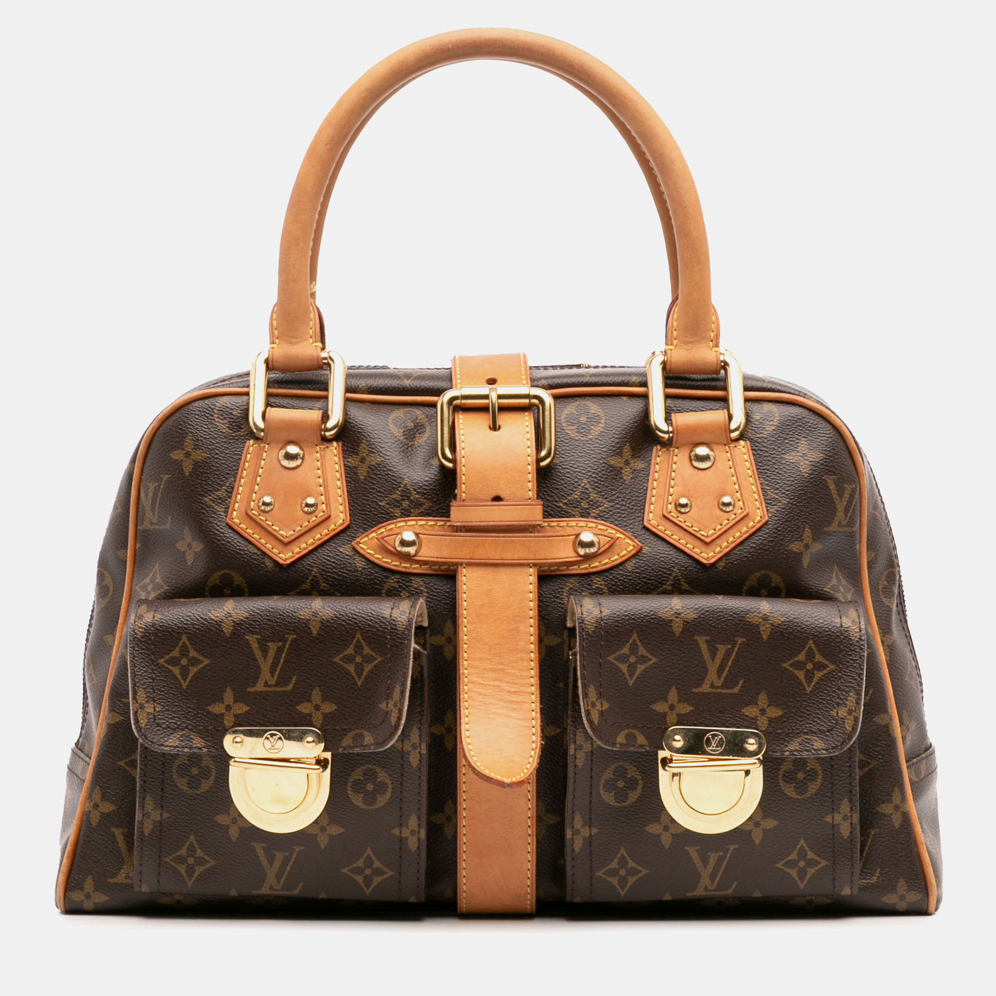 

Louis Vuitton Brown Monogram Manhattan GM