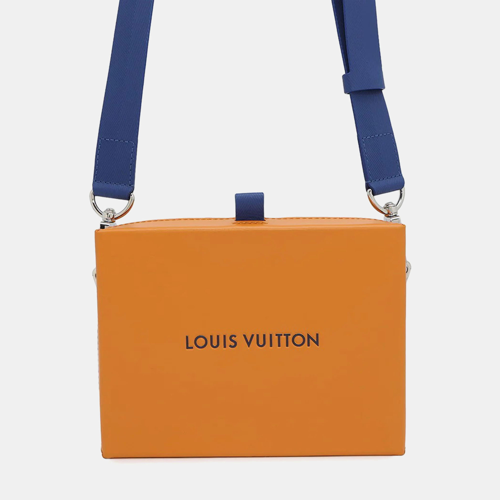 

Louis Vuitton Shopper Saffron Leather Clutch Bag, Orange