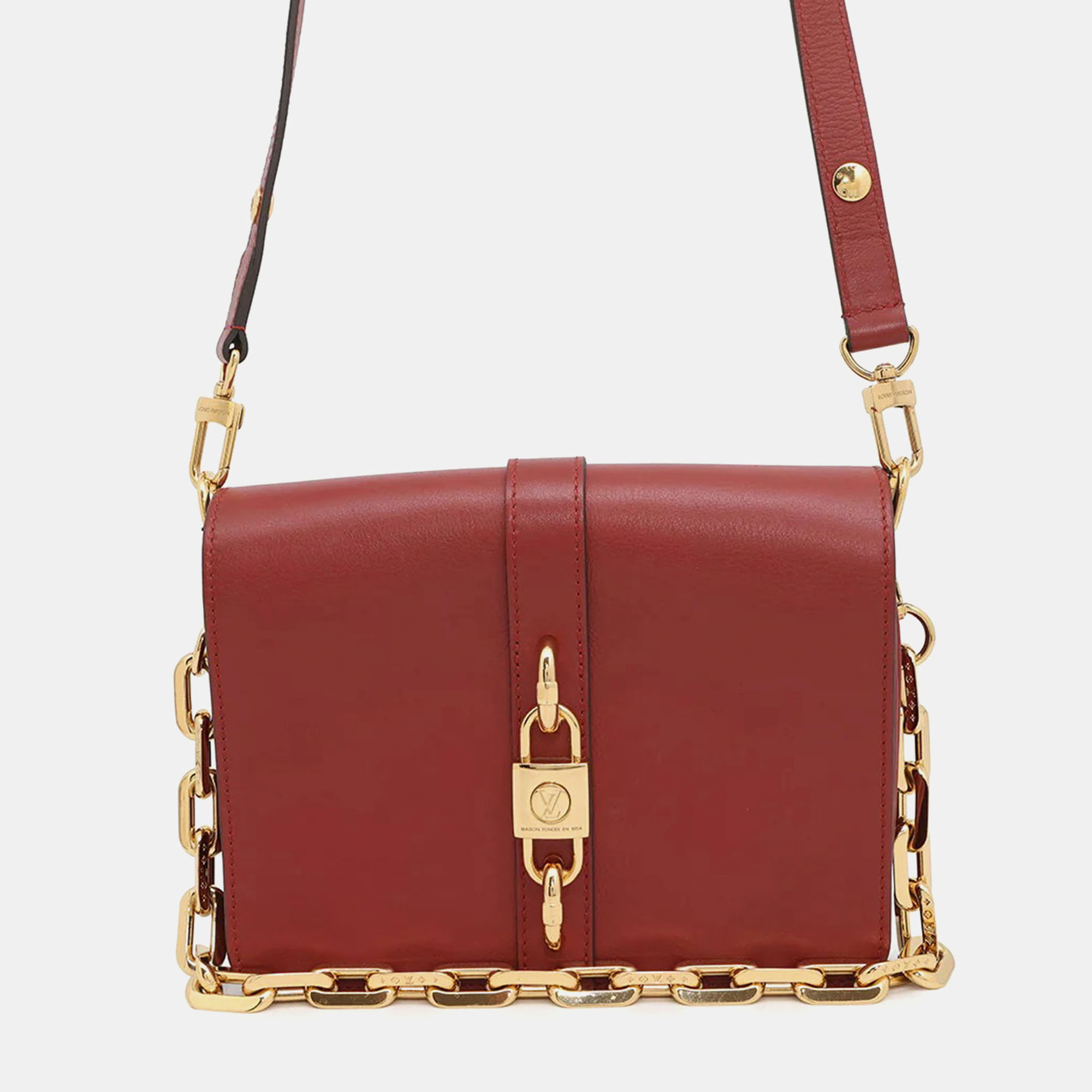 

Louis Vuitton Rendezvous Red Leather