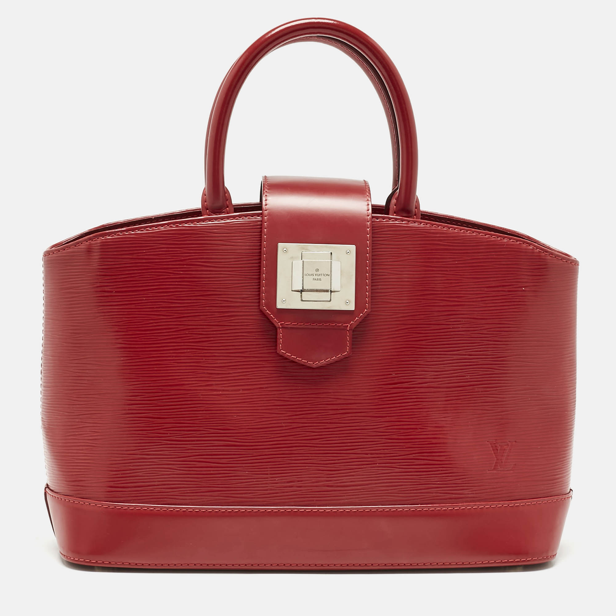 

Louis Vuitton Carmine Epi Leather Mirabeau PM Bag, Red