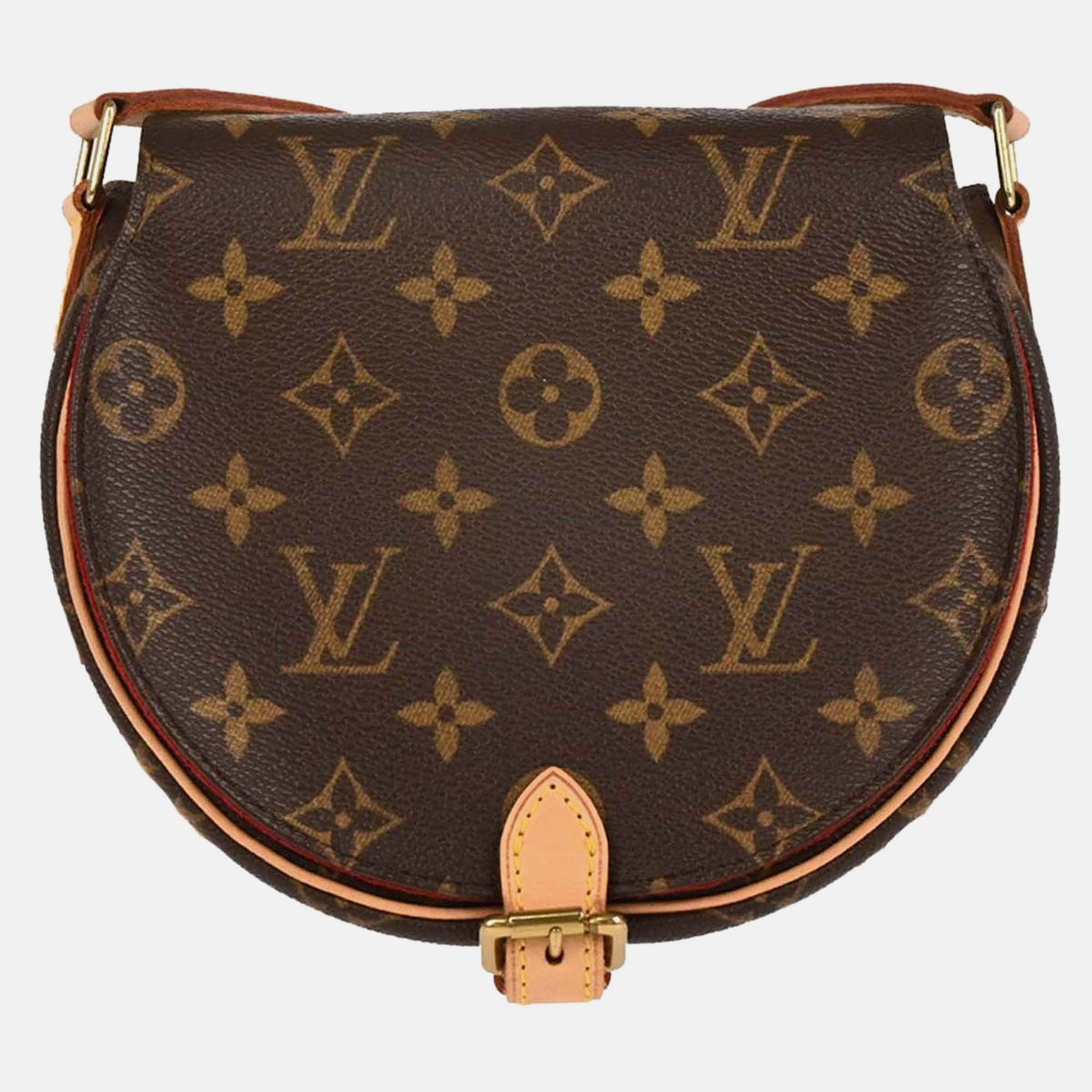 

Louis Vuitton Tambourine Monogram Canvas Shoulder Bag, Brown