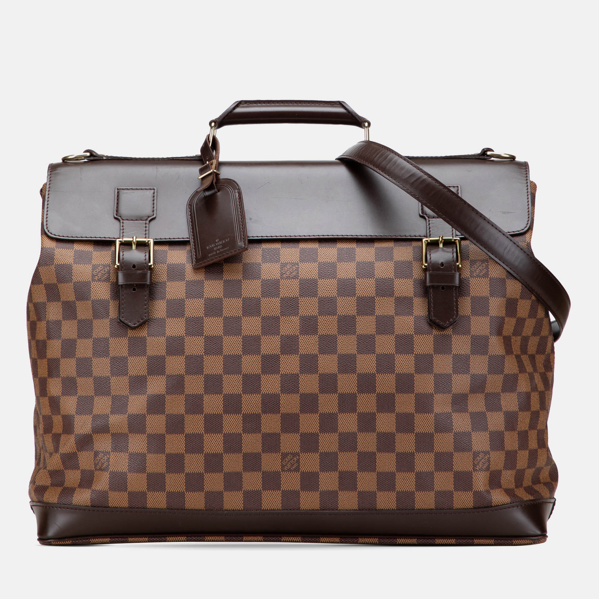 Pre-owned Louis Vuitton Brown Damier Ebene West End Pm Bag