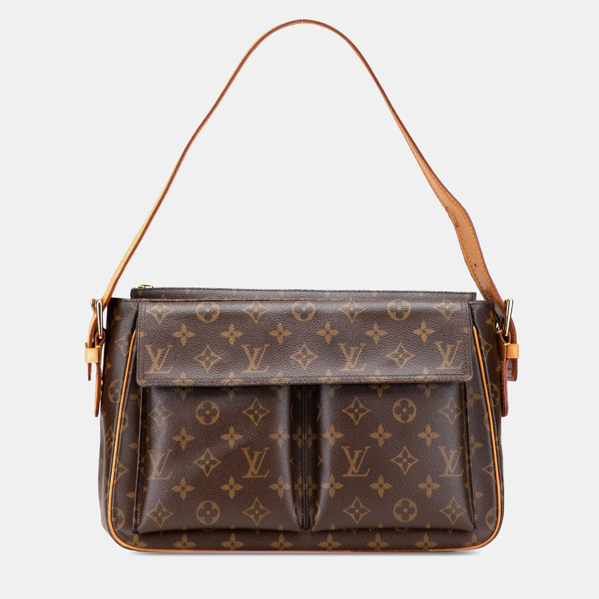 

Louis Vuitton Brown Monogram Viva Cite GM