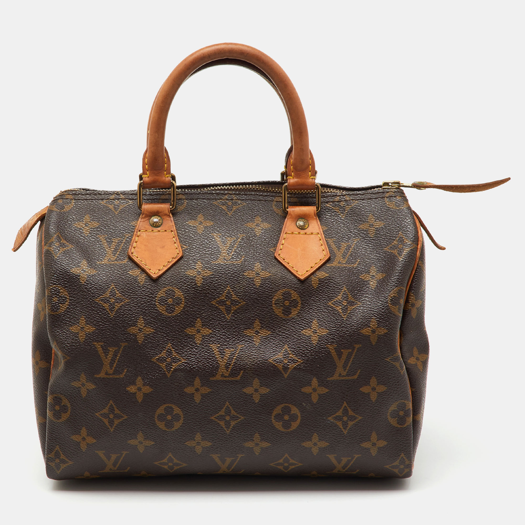 

Louis Vuitton Monogram Canvas Speedy 25 Bag, Brown