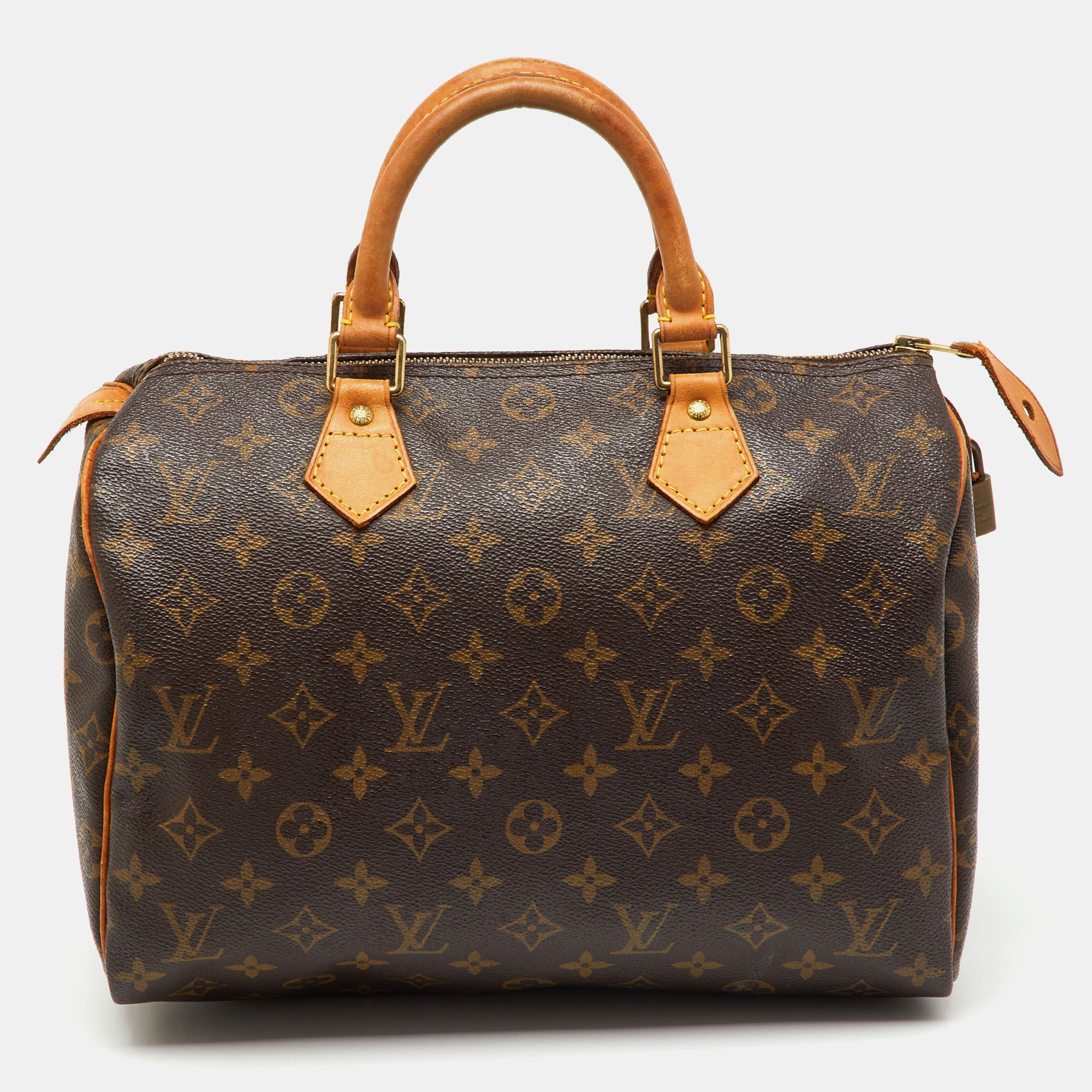 

Louis Vuitton Monogram Canvas Speedy 30 Bag, Brown
