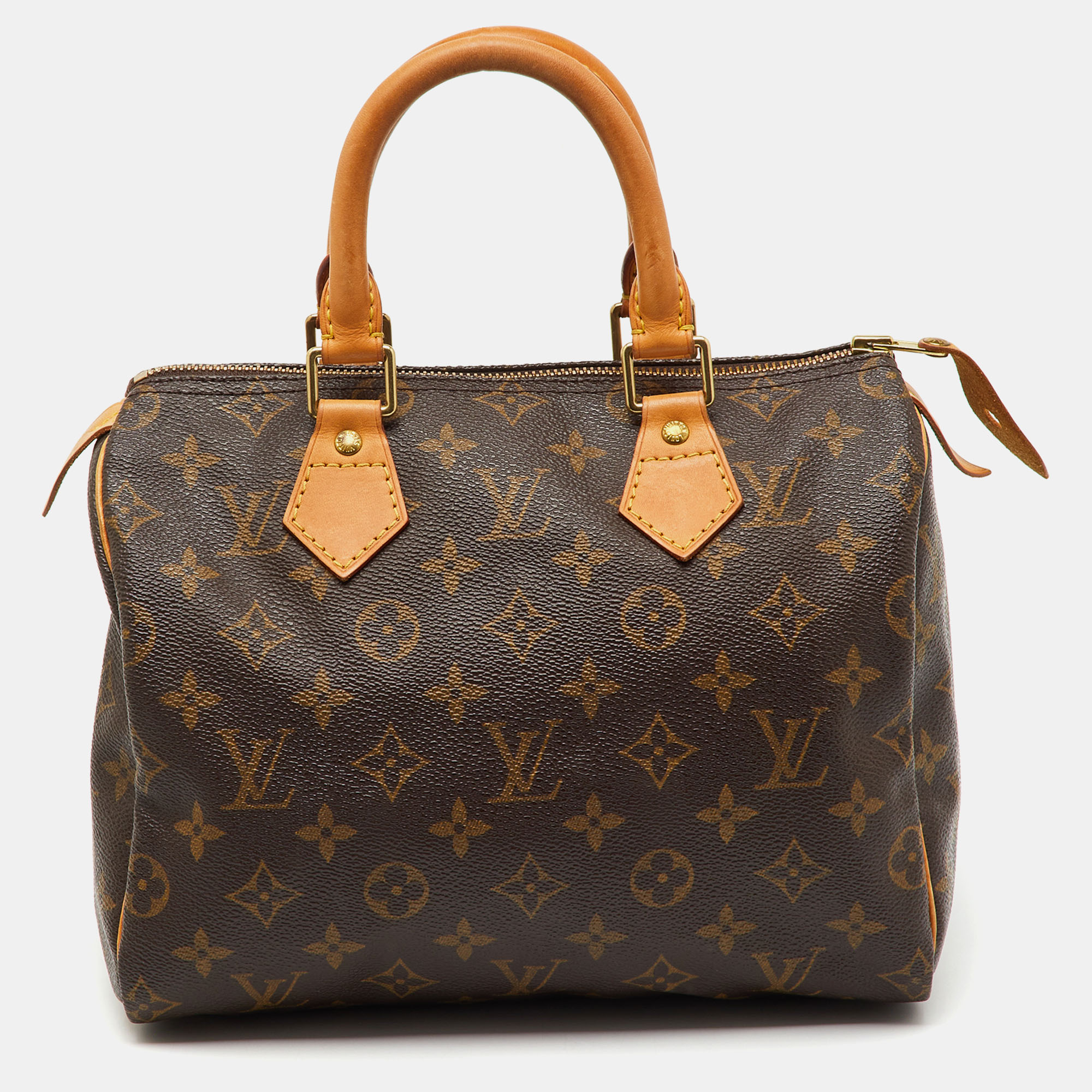 

Louis Vuitton Monogram Canvas Speedy 25 Bag, Brown