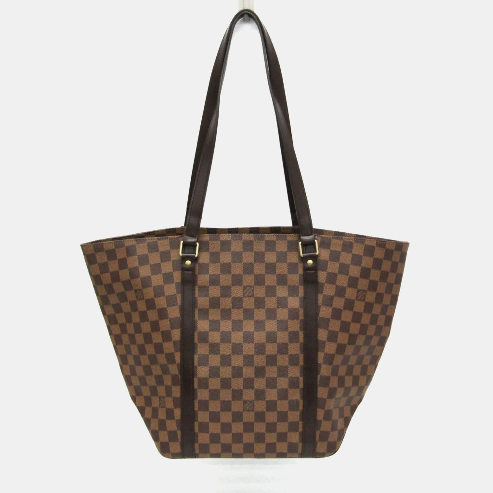 

Louis Vuitton Sac Shopping Damier Brown Canvas Tote Bag
