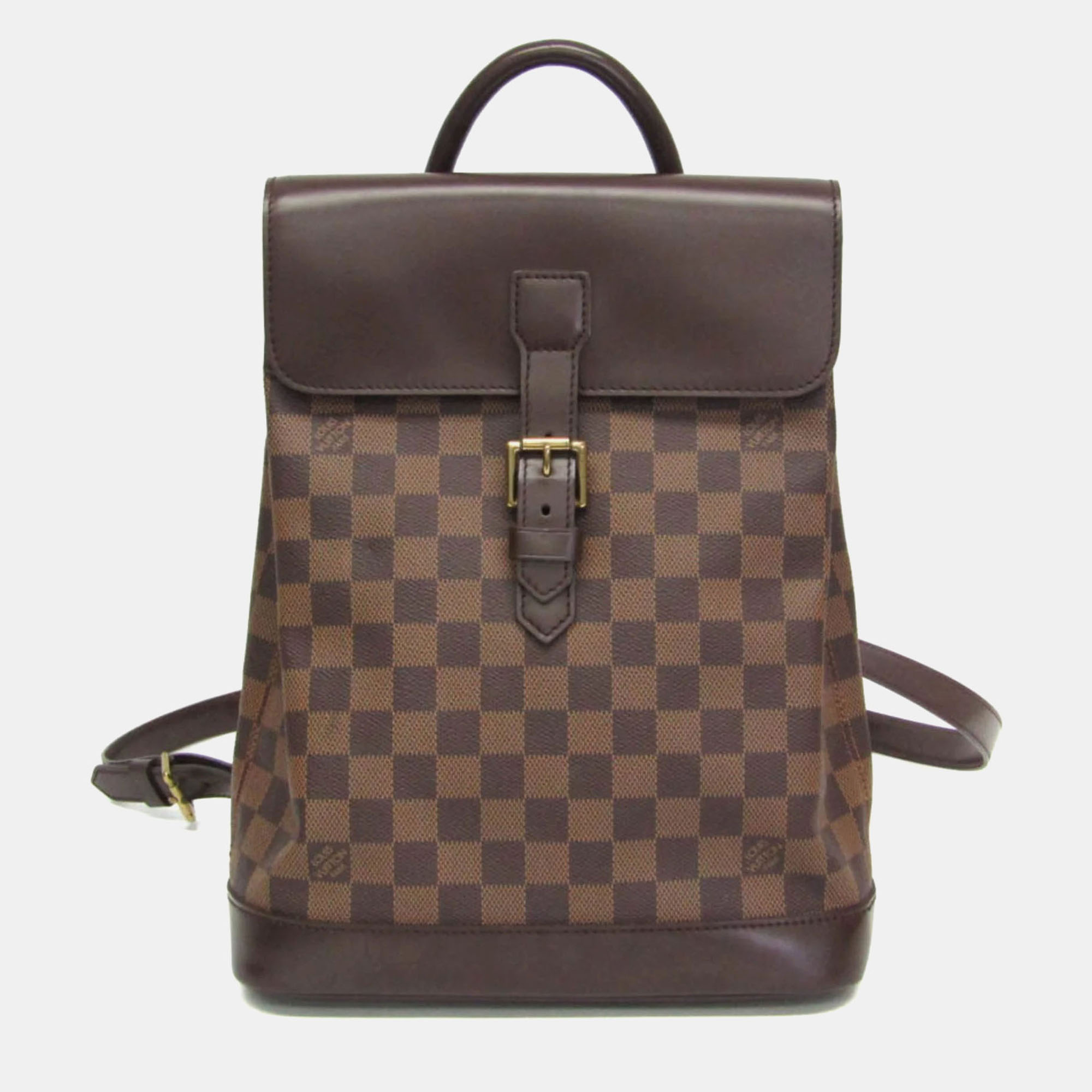 

Louis Vuitton Damier Soho Backpack Ebene, Brown