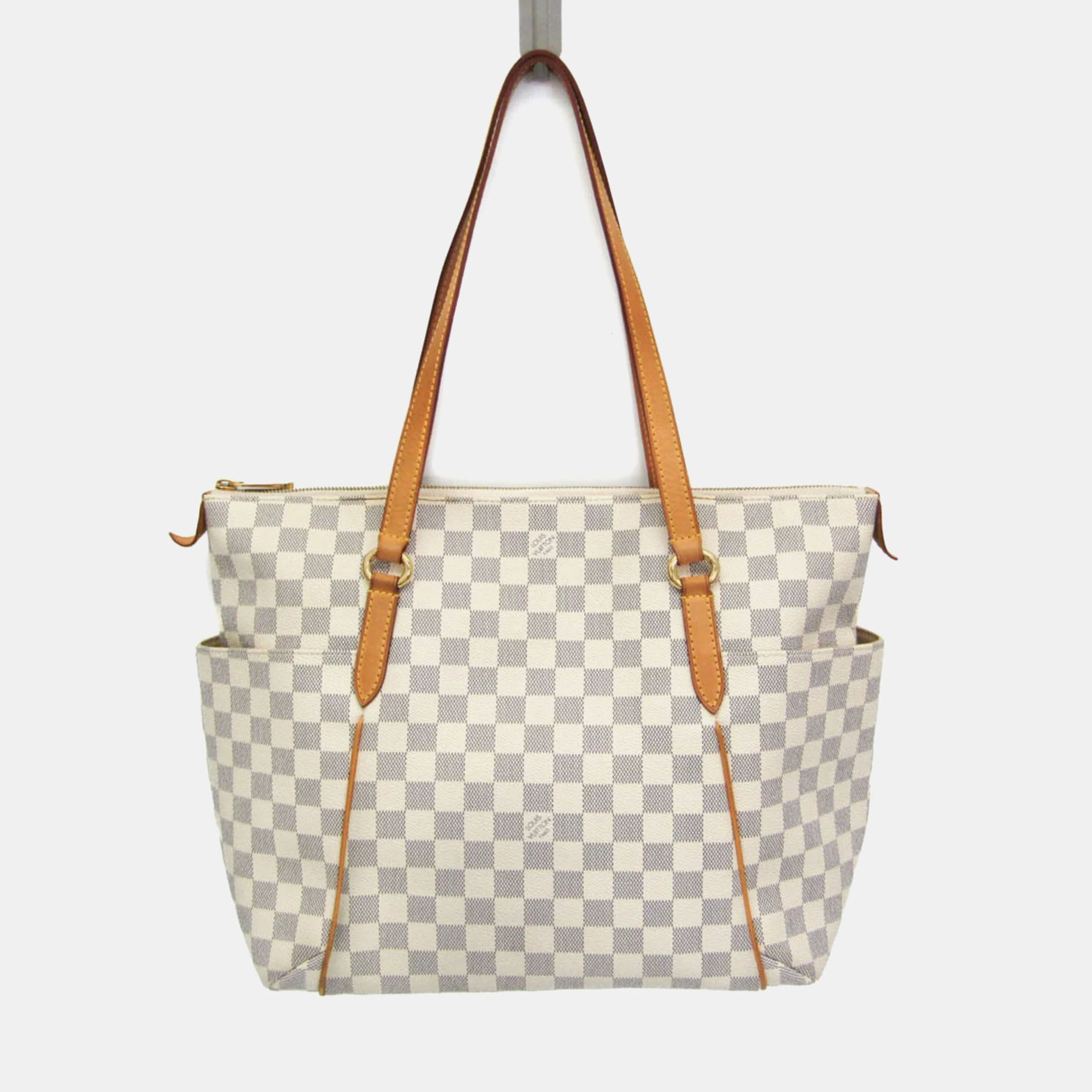 

Louis Vuitton Totally MM Damier Azur Canvas Tote Bag, Grey