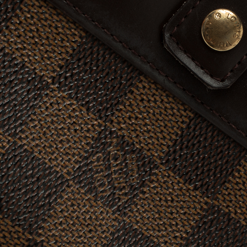 Louis Vuitton Zippy Wallet Damier Ebene Karakoram Rubis Brown in Coated  Canvas with Gold-tone - US