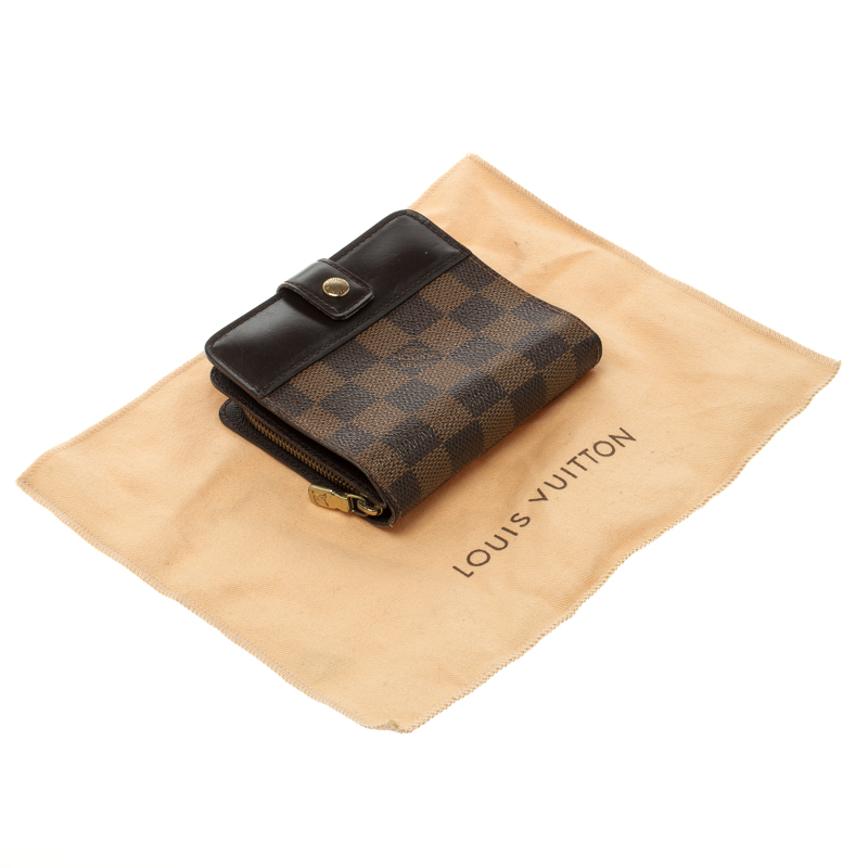 Lot 89 - Louis Vuitton Damier Ebene Compact Zip Wallet