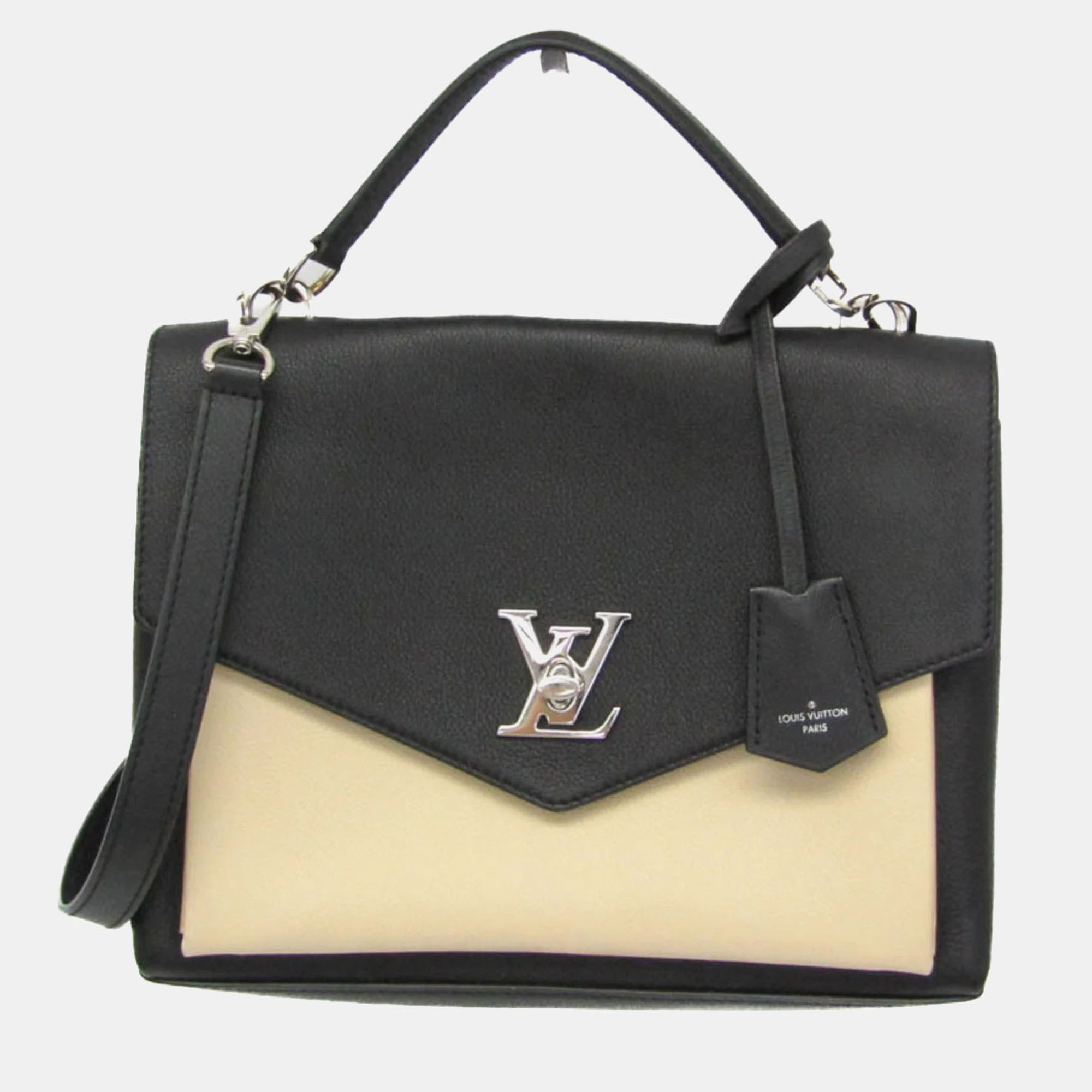 

Louis Vuitton My Rock Me Handbag Black Cream