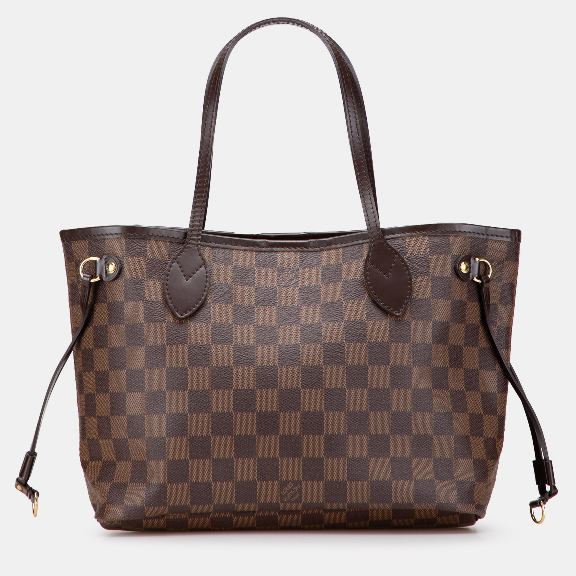 

Louis Vuitton Brown Damier Ebene Neverfull PM