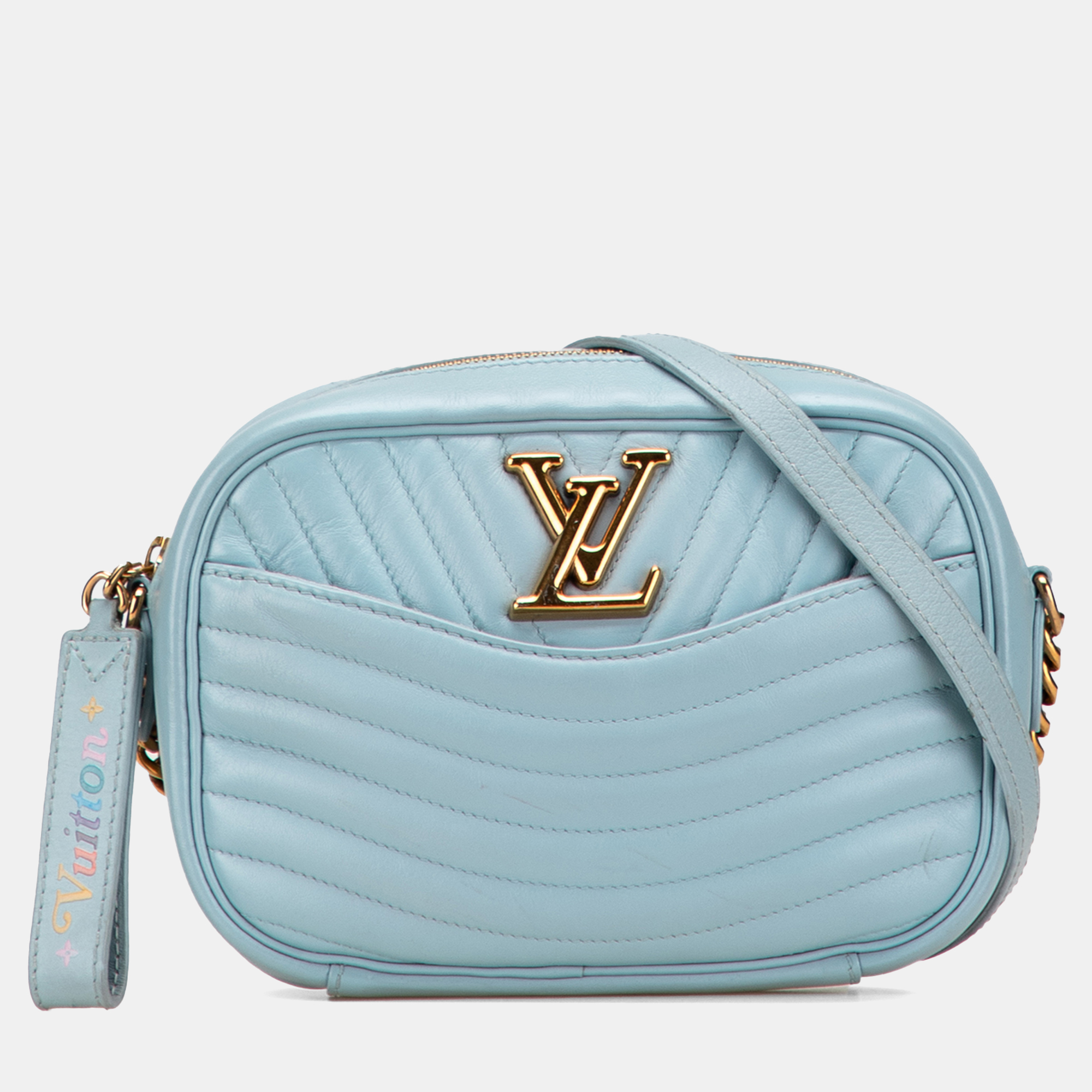 

Louis Vuitton Blue New Wave Camera Bag