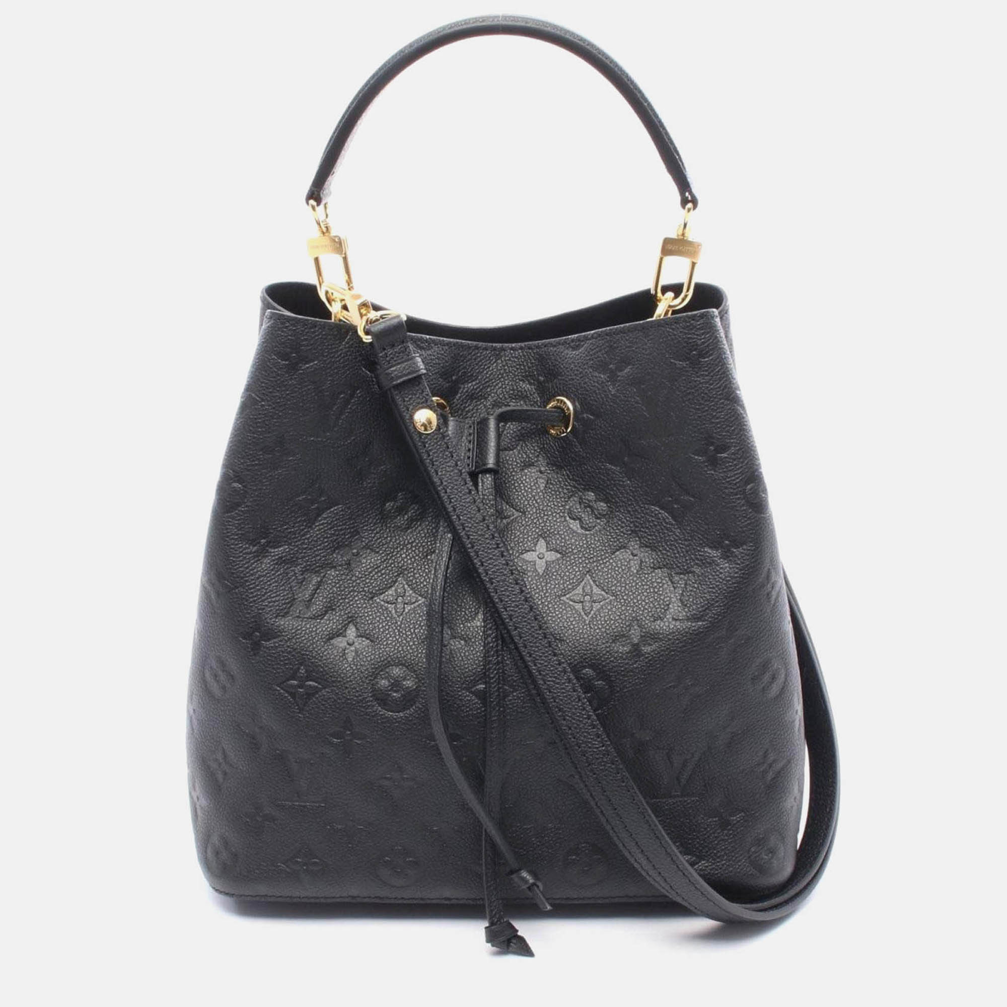 

Louis Vuitton Neonoe Black Monogram Empreinte Leather Handbag