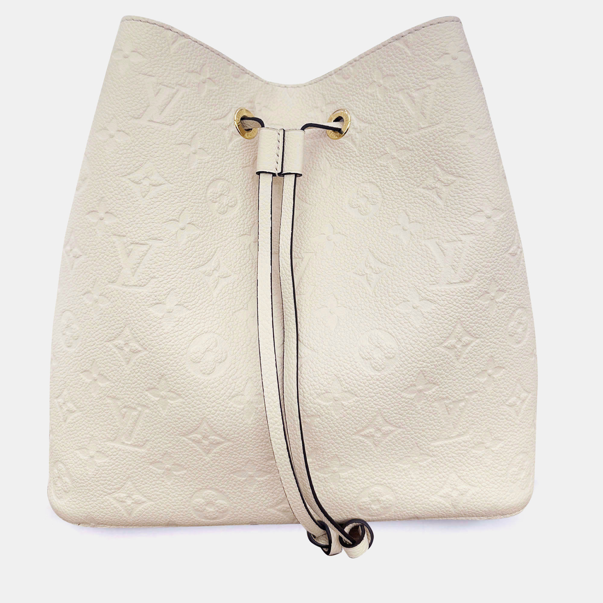 

Louis Vuitton Neonoe MM Monogram Empreinte White/Cream Leather Shoulder Bag