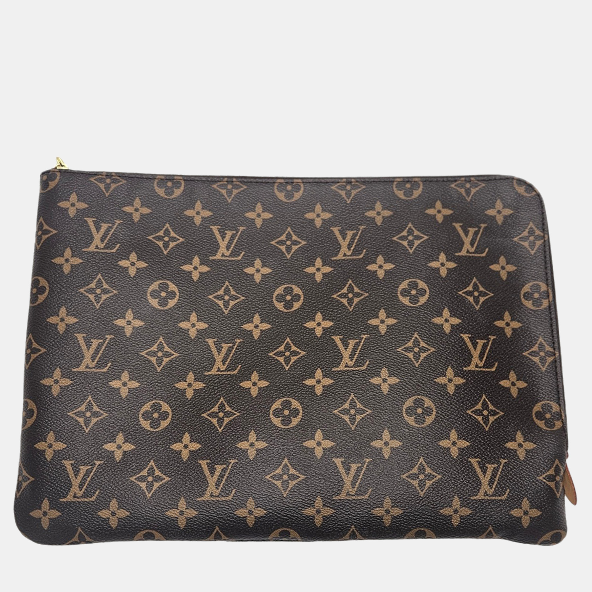 

Louis Vuitton Monogram Etui Voyage GM Pouch, Brown