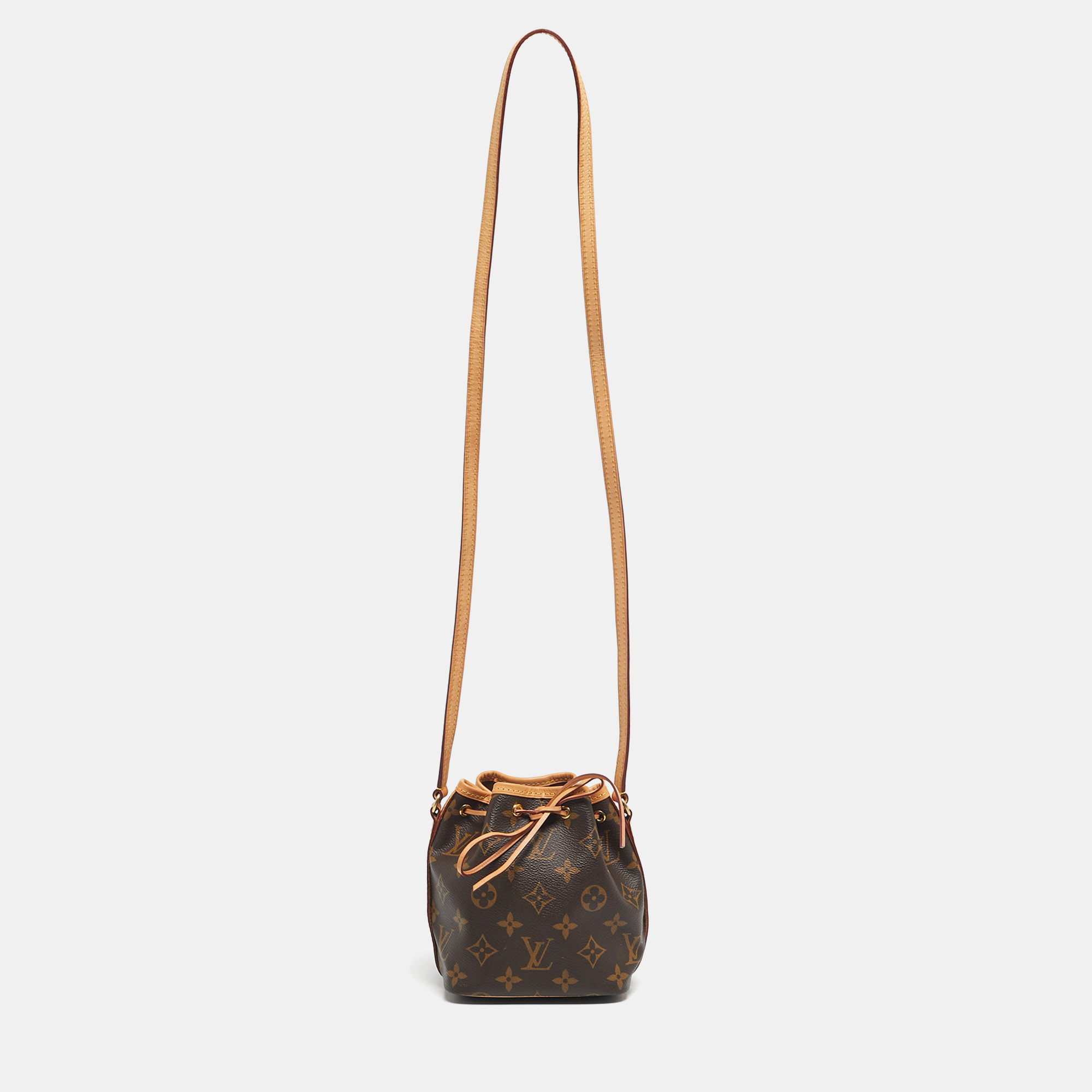 

Louis Vuitton Monogram Canvas Nano Noe Bag, Brown