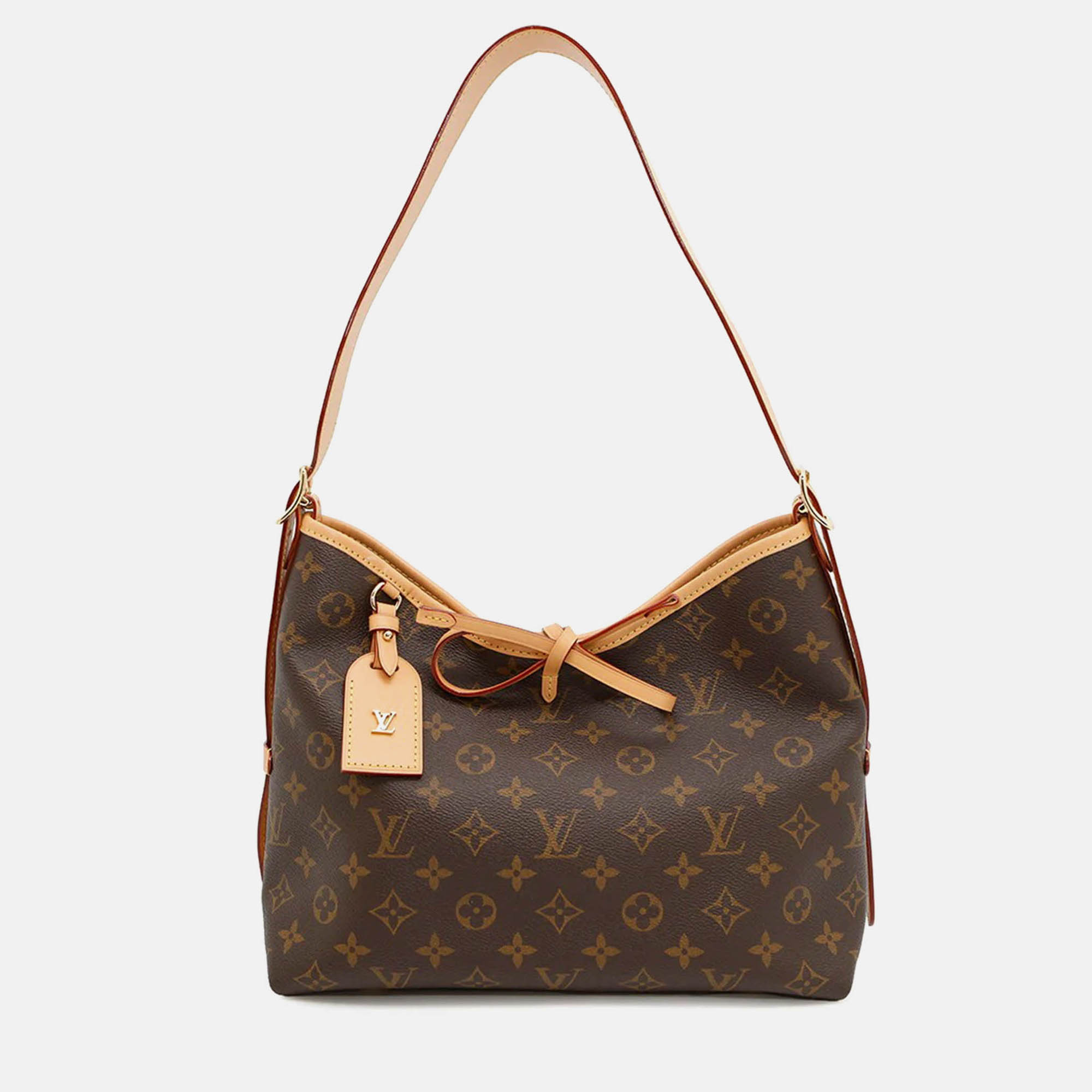 

Louis Vuitton Carryall PM Bordeaux Monogram Canvas Tote Bag, Brown
