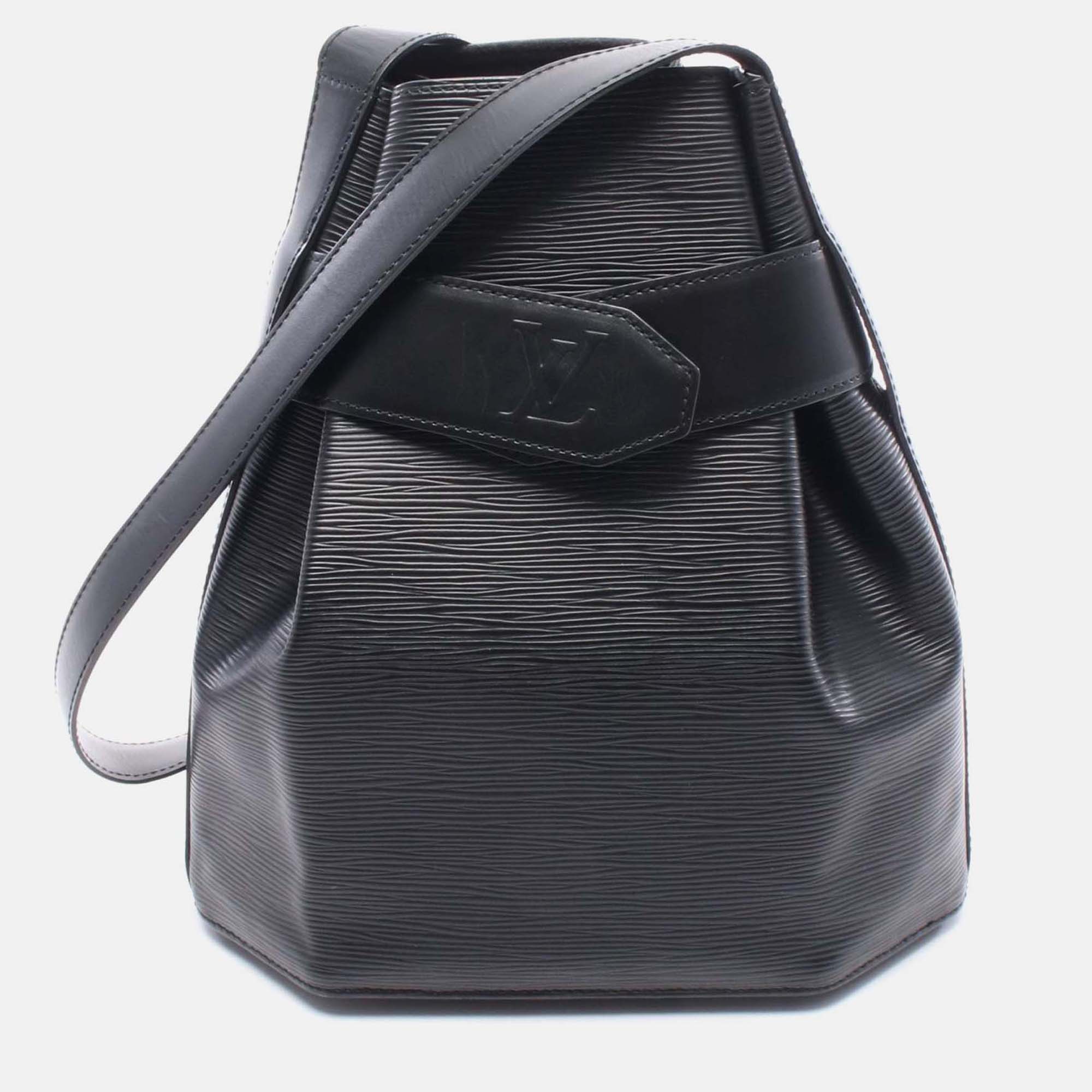 Pre-owned Louis Vuitton Sac De Paul Pm Shoulder Bag M80157 Epi Leather Black Used Women Lv