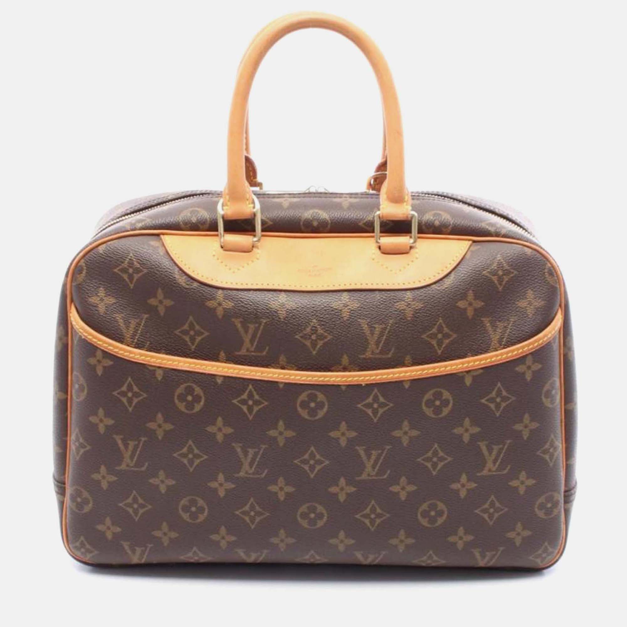 

Louis Vuitton Deauville Bowling Vanity Monogram, Brown