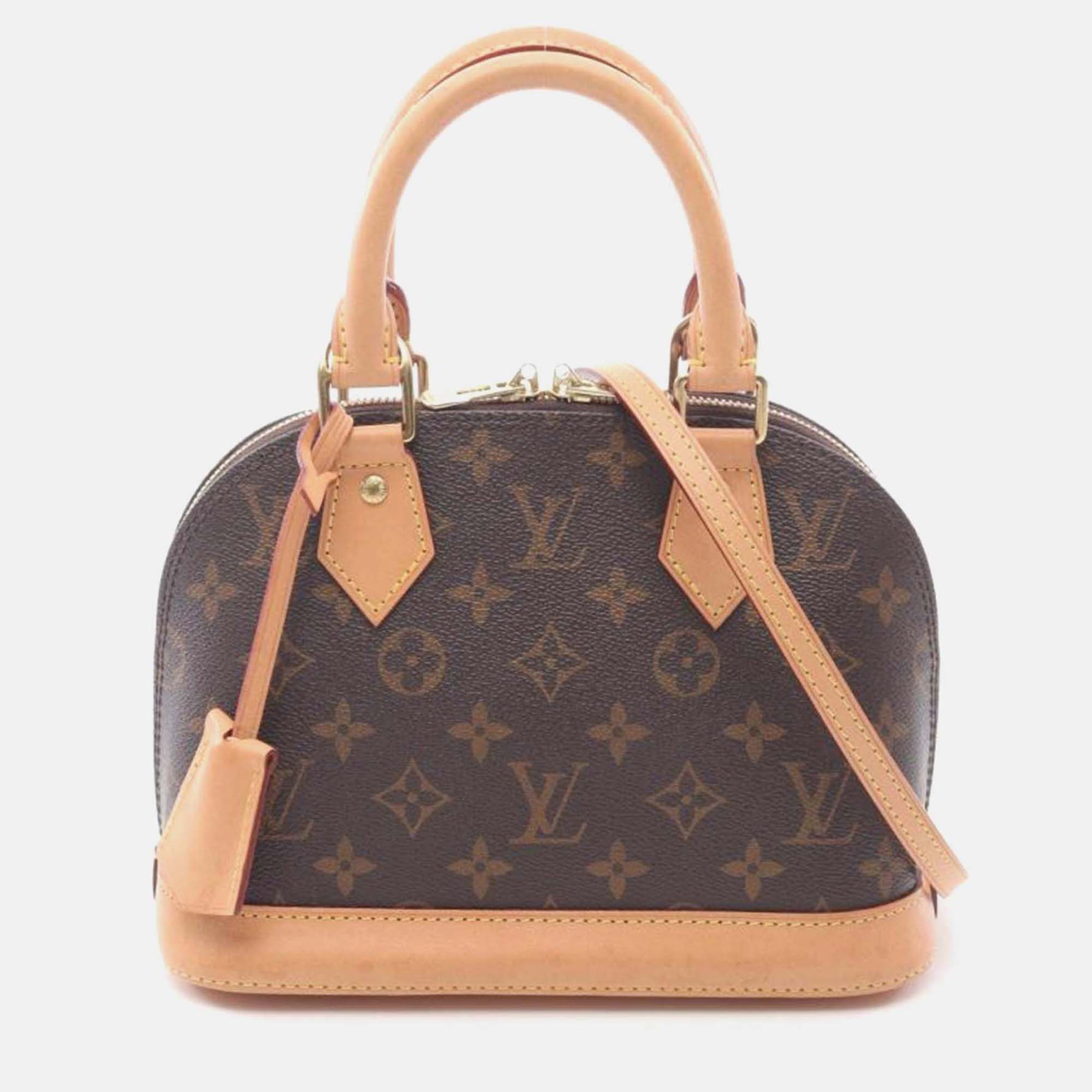 

Louis Vuitton Alma Bb Monogram, Brown