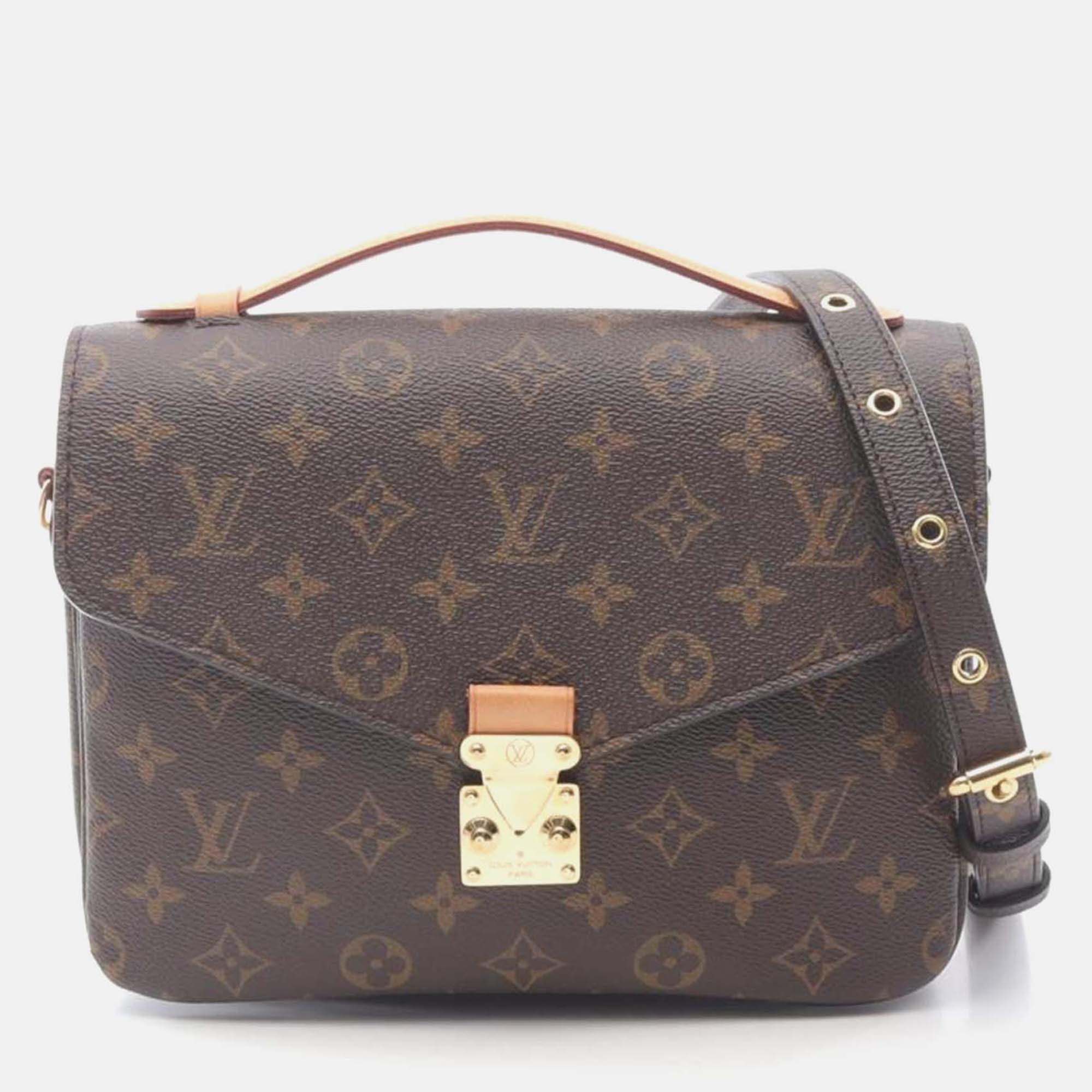 

Louis Vuitton Pochette Metis Mm Monogram, Brown