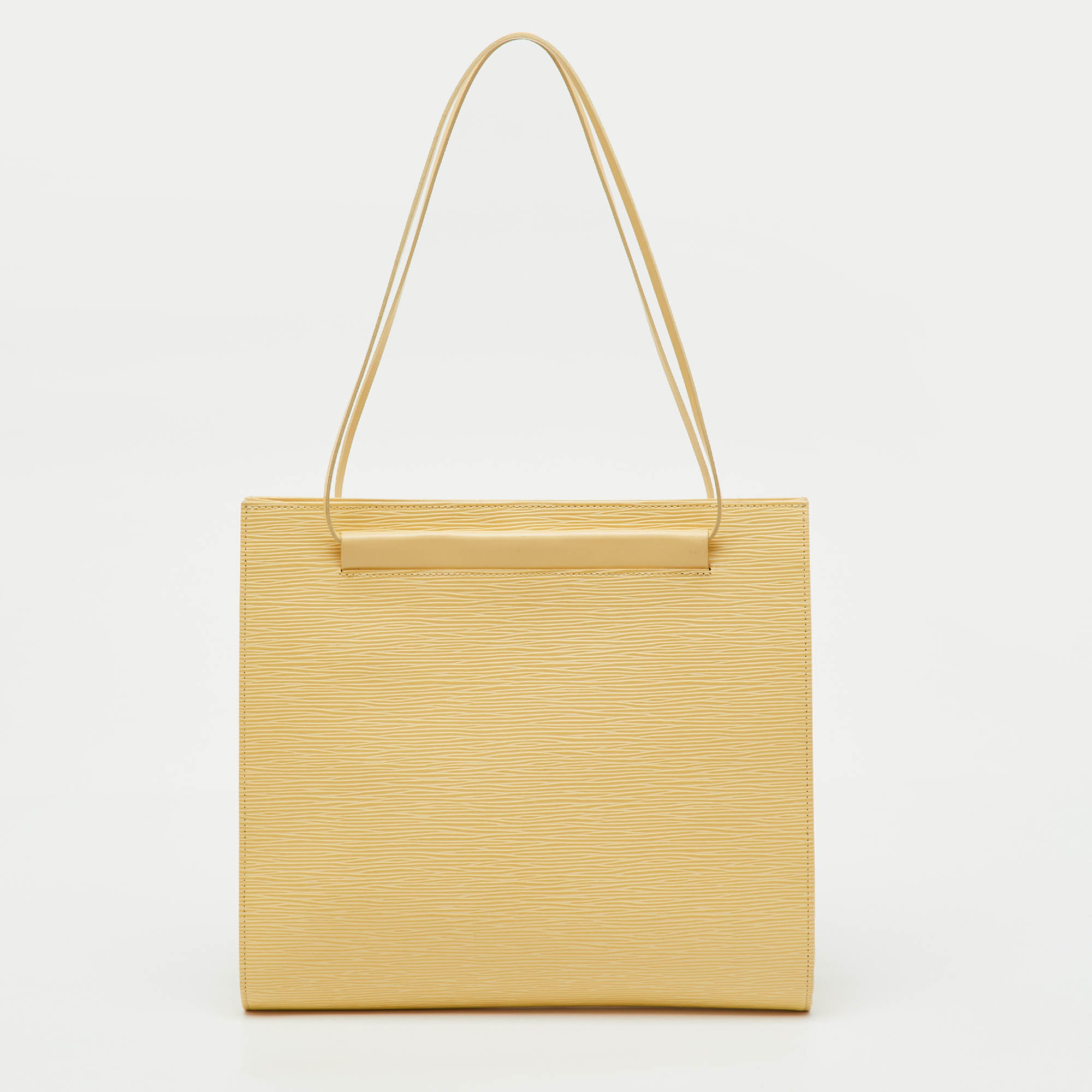 

Louis Vuitton Vanilla Epi Leather Saint Tropez Bag, Yellow