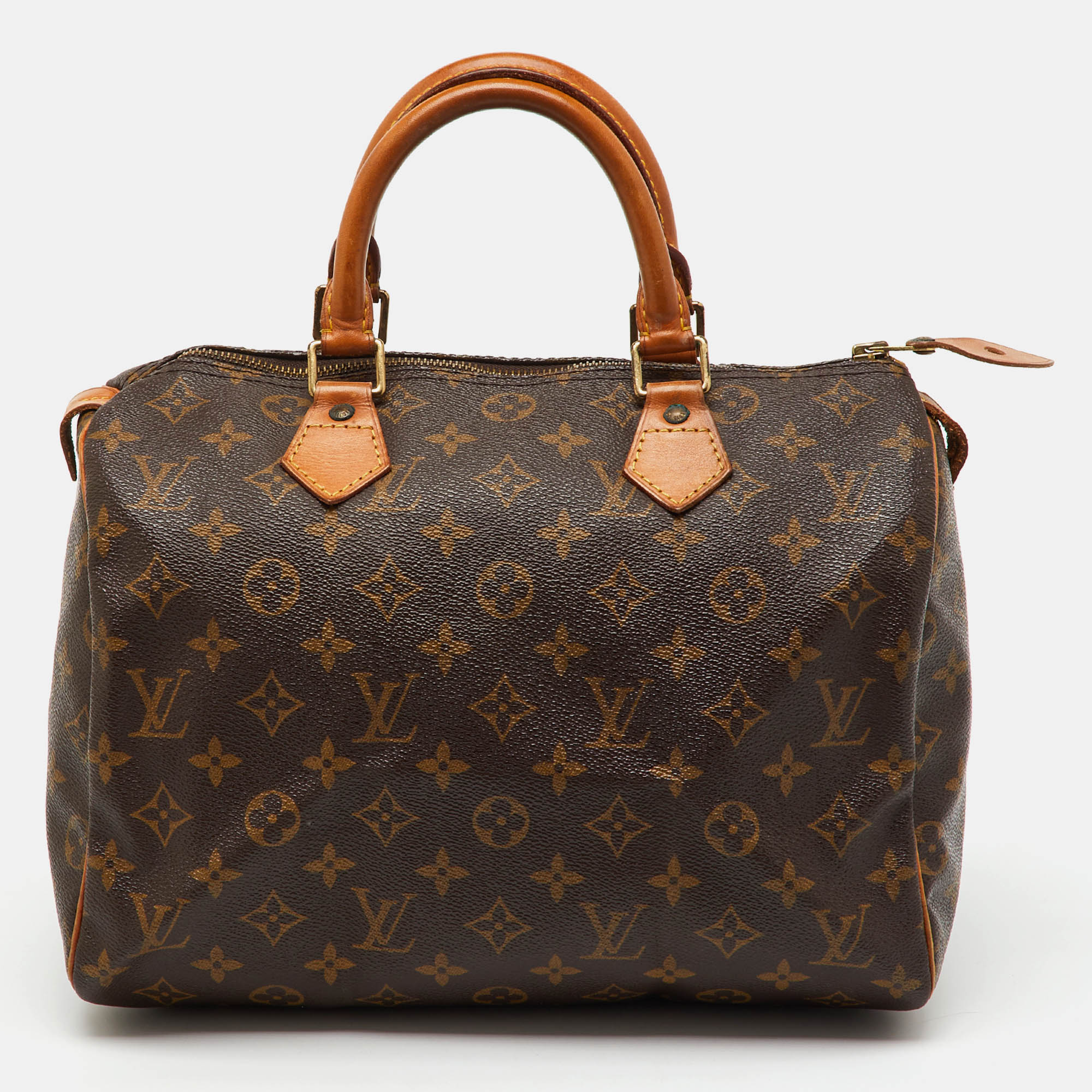 

Louis Vuitton Monogram Canvas Speedy 30 Bag, Brown