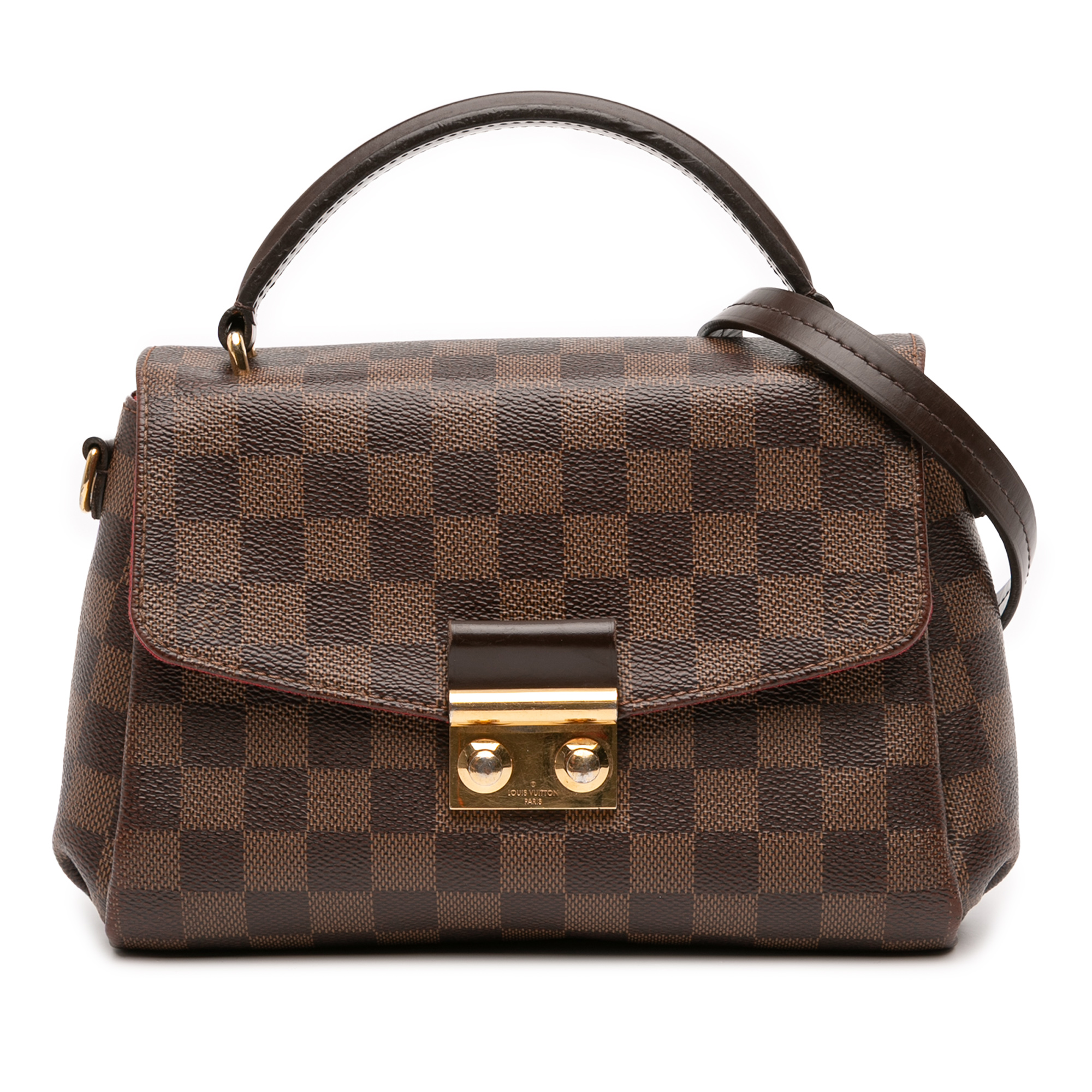 

Louis Vuitton Brown Damier Ebene Croisette