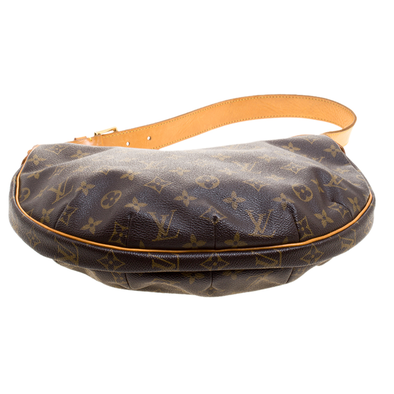 Louis Vuitton Croissant Handbag Monogram Canvas GM Brown 2411231