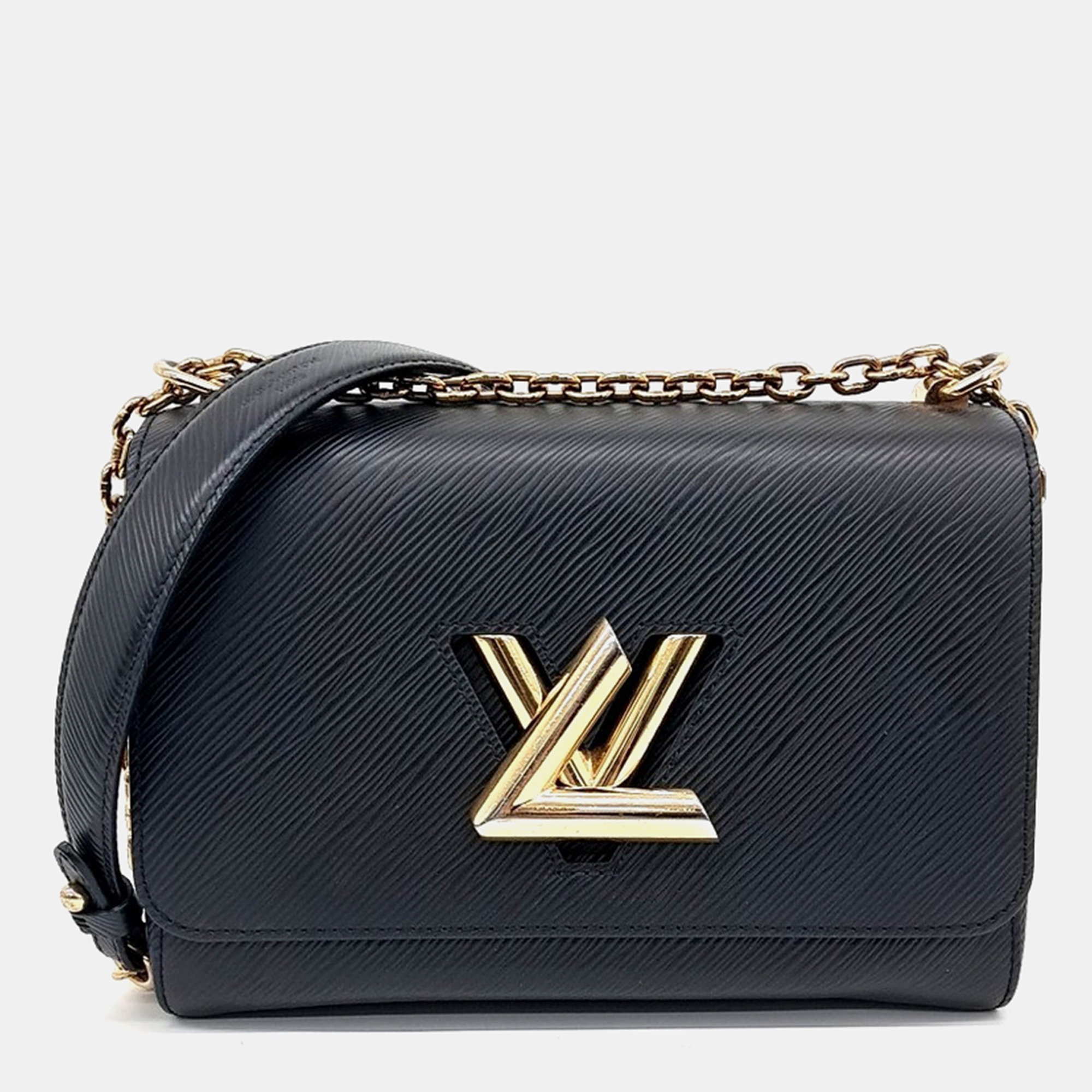 

Louis Vuitton Black Epi Leather Epi Twist MM