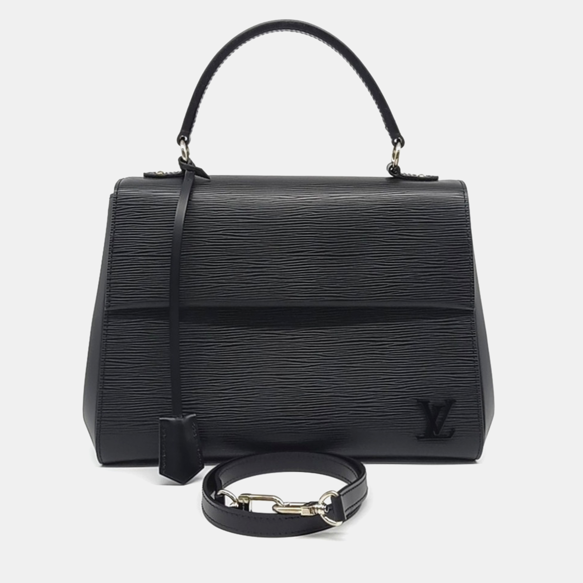 

Louis Vuitton Black Epi Leather Epi Clooney MM